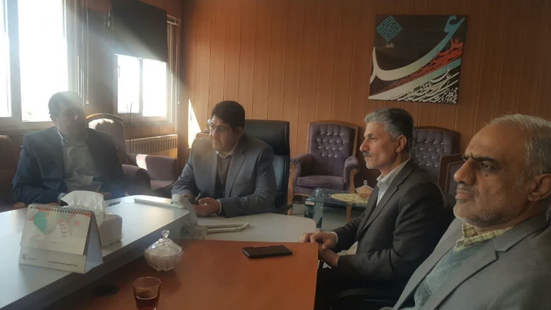 صبح امروز،جلسه شورای مسکن شهرستان بریاست محمد رضا رضایی فرماندار تفرش و با حضور اعضای جلسه در محل فرمانداری تشکیل و برگزار شد