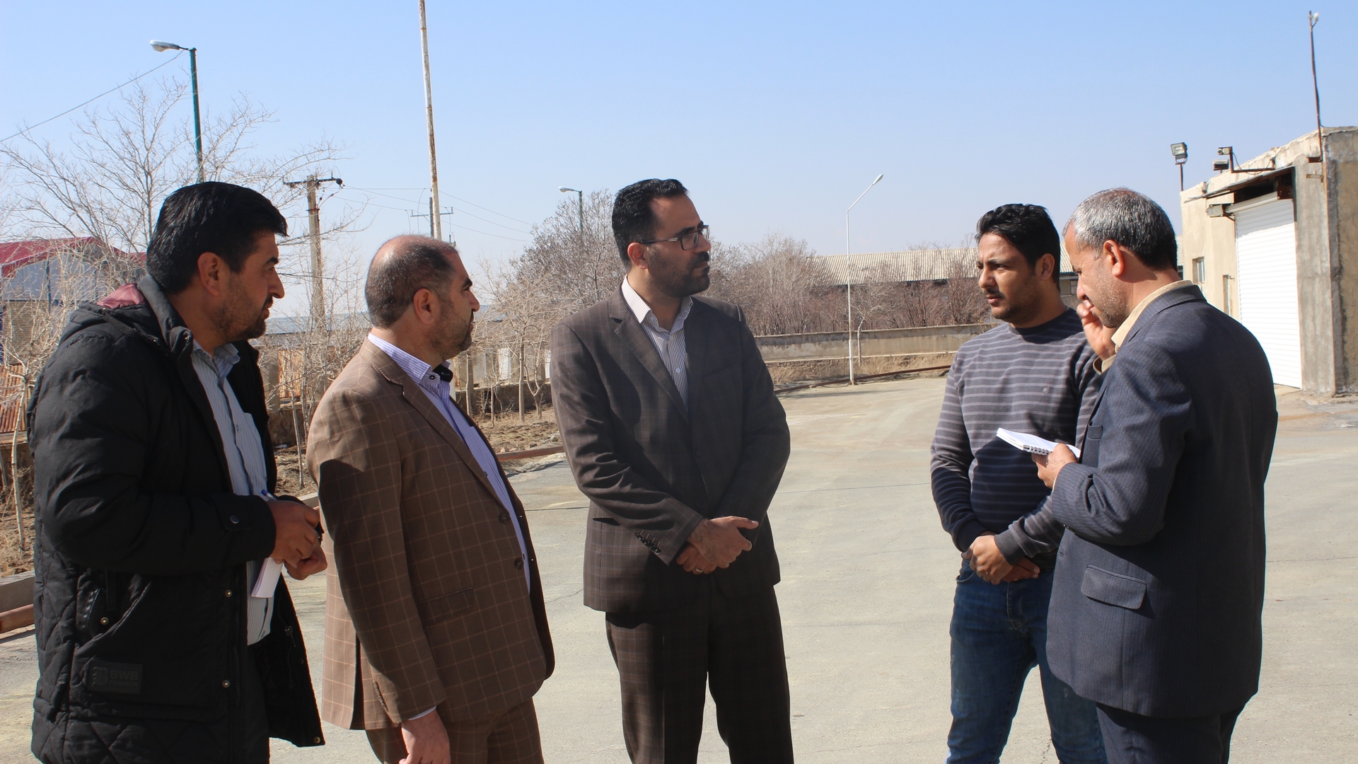 بازدید میدانی از شرکت اسید میهن فراهان