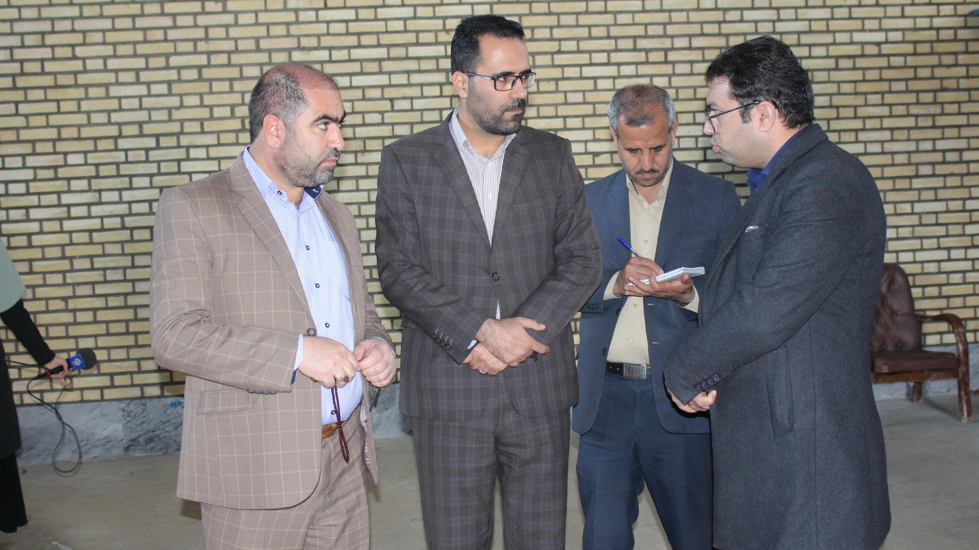 بازدید میدانی از تصفیه خانه آب شهرستان فراهان