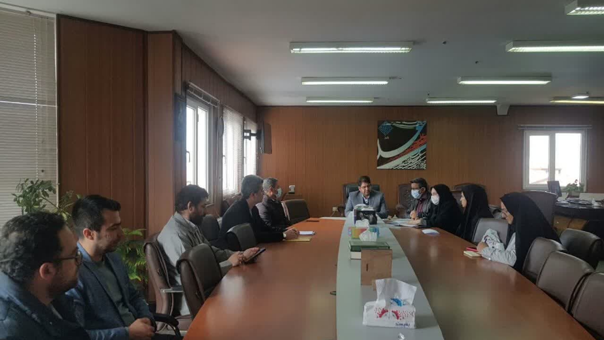 جلسه راه اندازی دفاتر سلامت شهرستان بریاست محمد رضا رضایی فرماندار تفرش و با حضور اعضا در محل فرمانداری تشکیل و برگزار شد