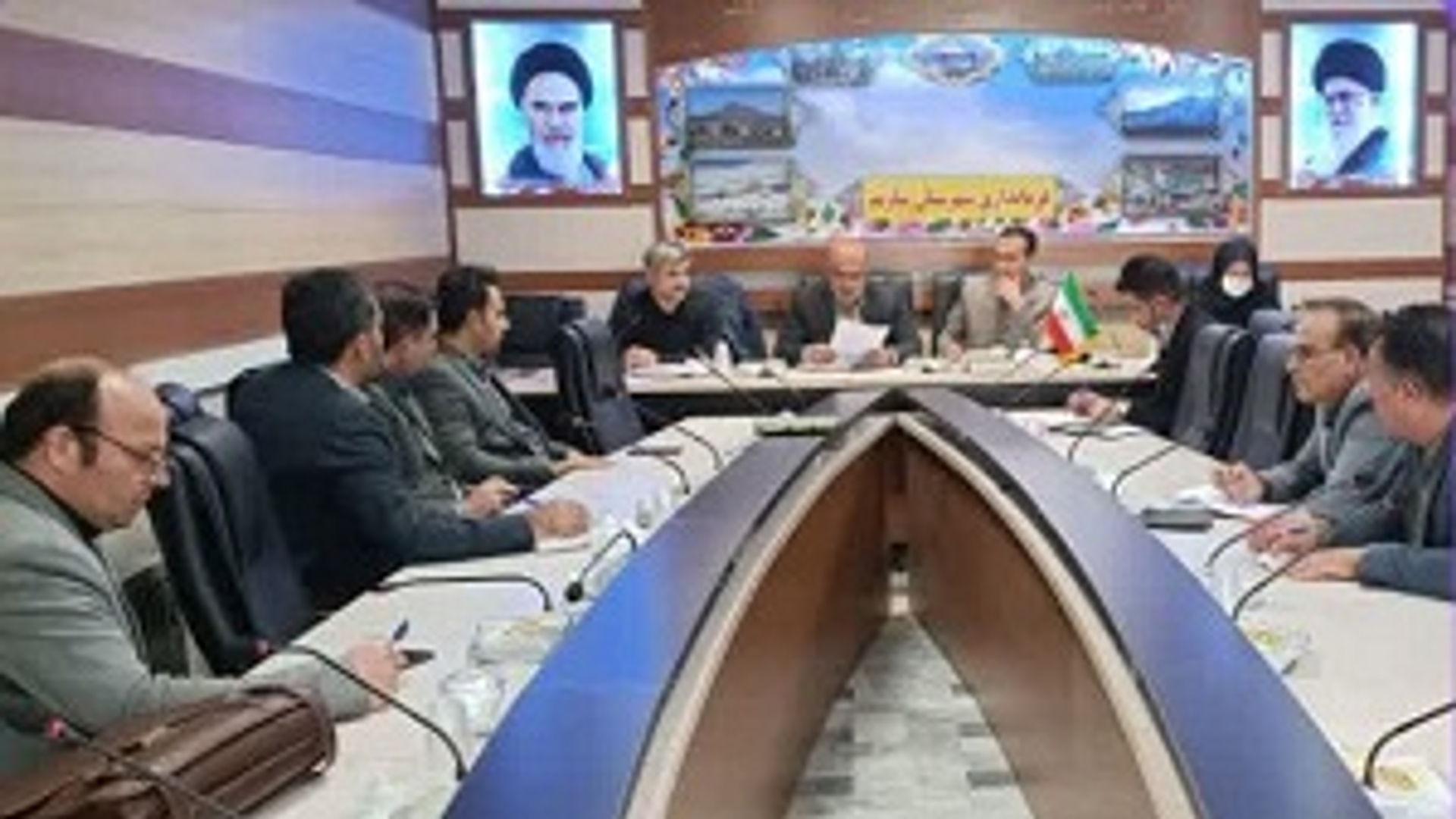 برگزاری جلسه ستاد تنظیم بازار شهرستان شازند