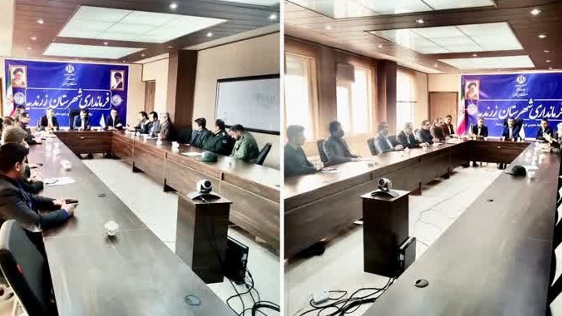 جلسه بهداشت و درمان شهرستان زرندیه به ریاست جناب آقای مهری