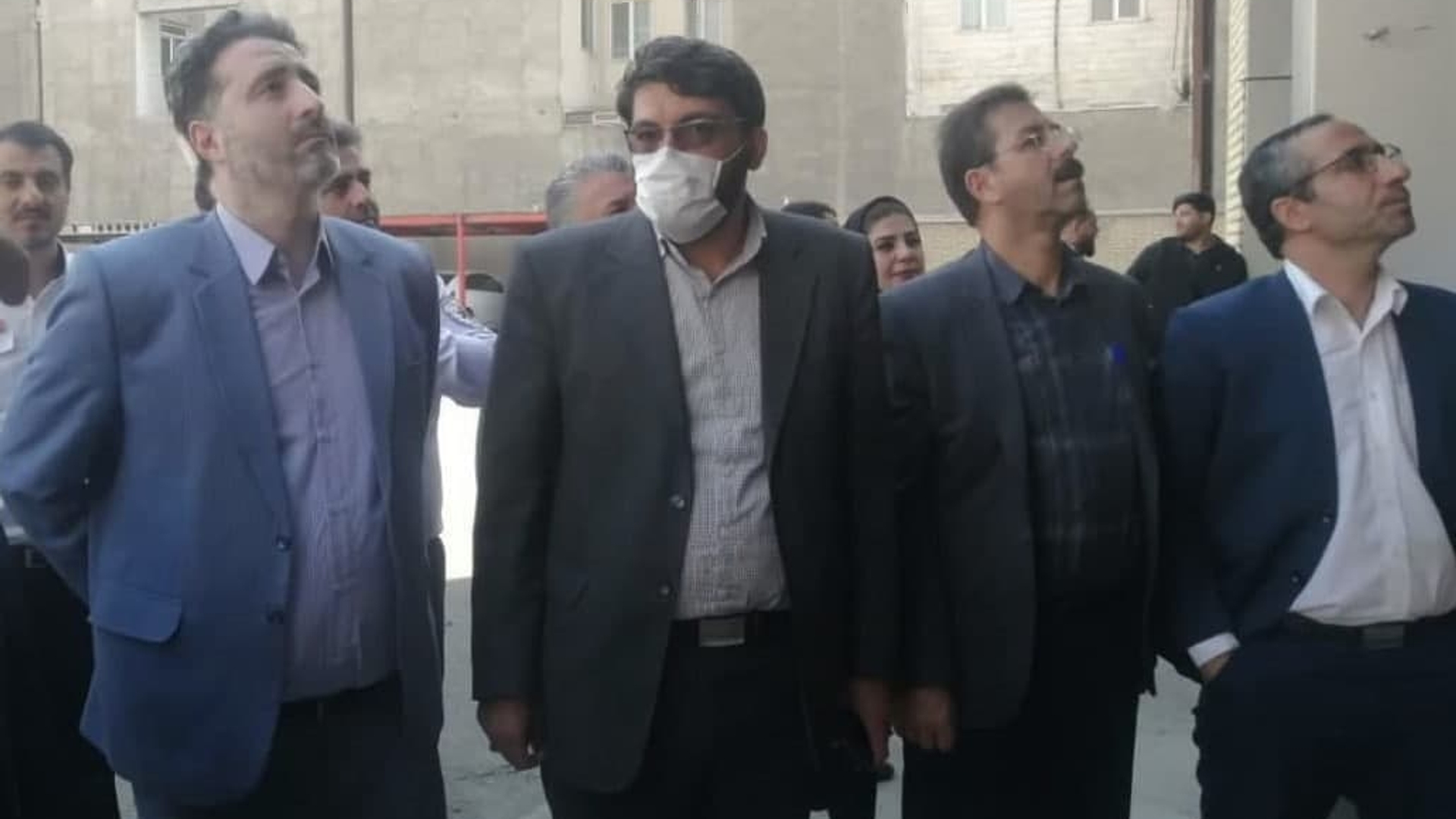 نشست ستاد بحران استان مرکزی  با اعضای مدیریت بحران  و  شهردارمنطقه ۱۸ تهران