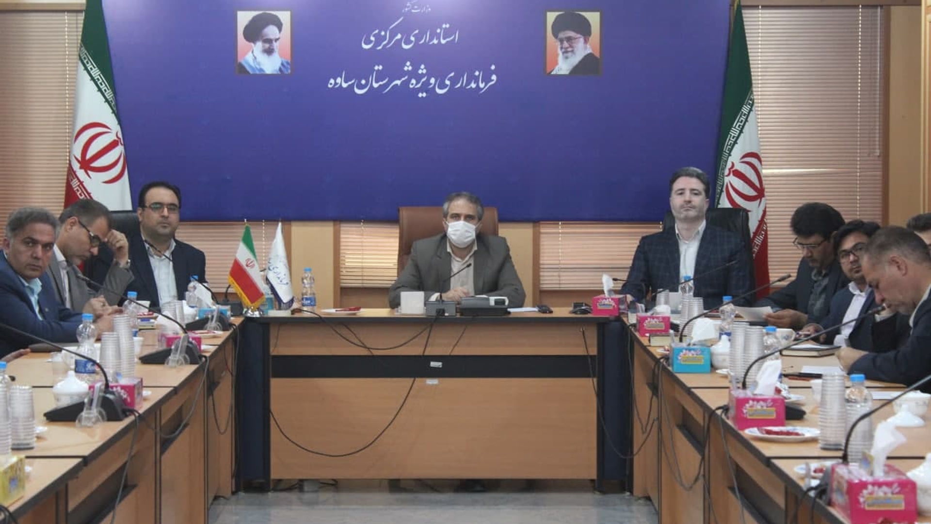 جلسه کارگروه اشتغال و سرمایه گذاری شهرستان ساوه