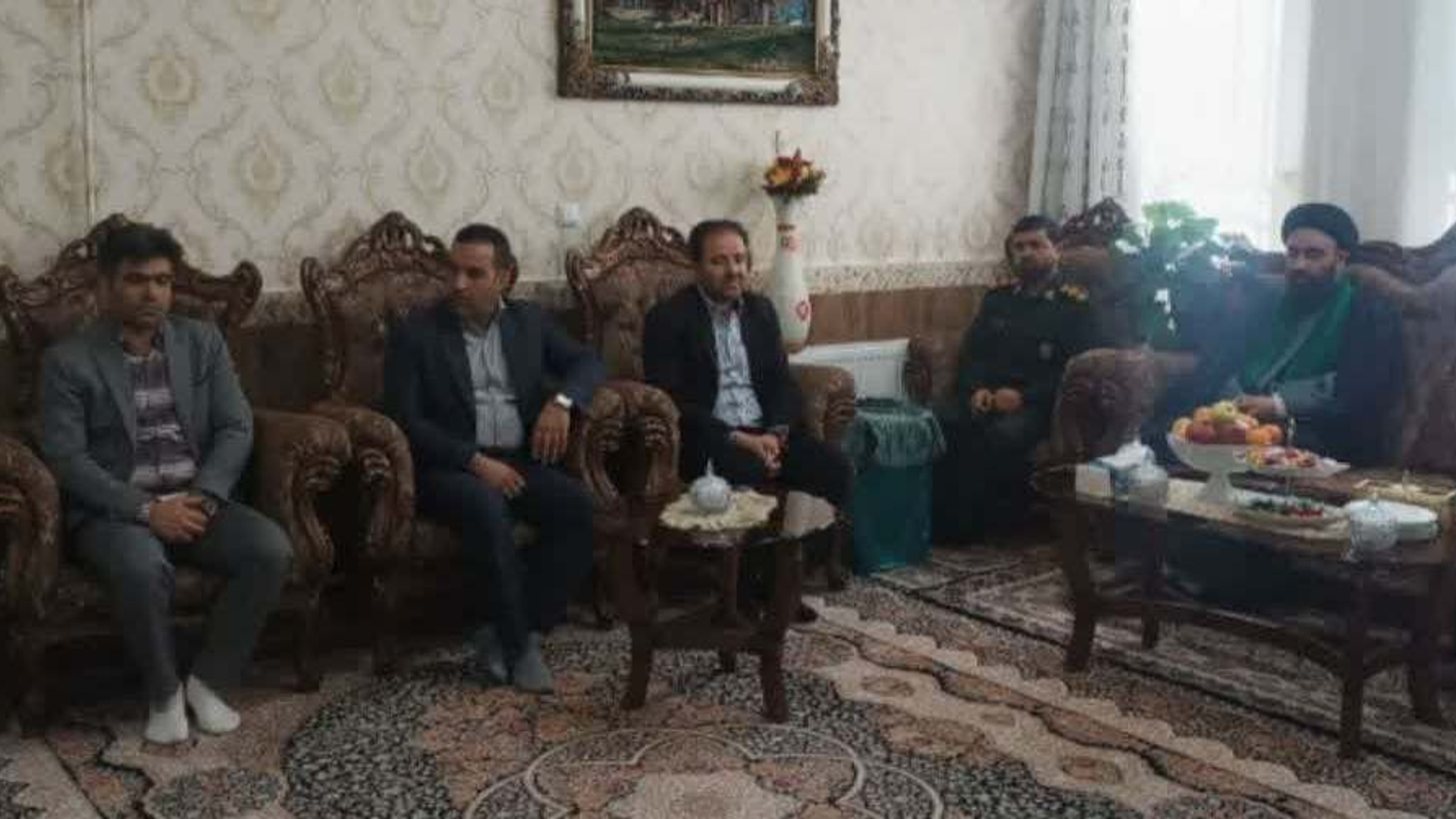 دیدار و تجلیل از خانواده معزز شهید مرتضی شریفی