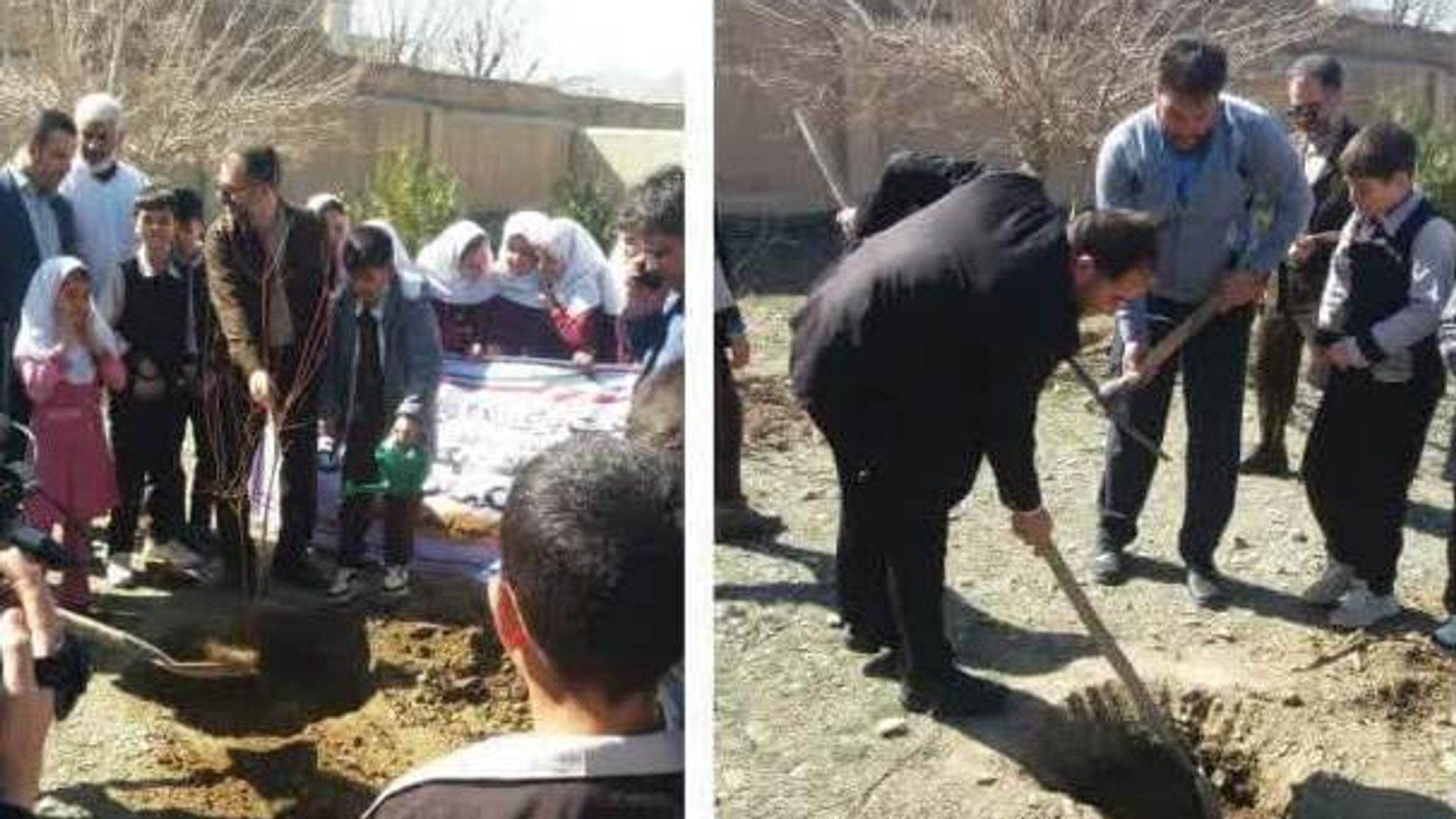 "حضور فرماندارخنداب در مراسم روز درخت کاری"