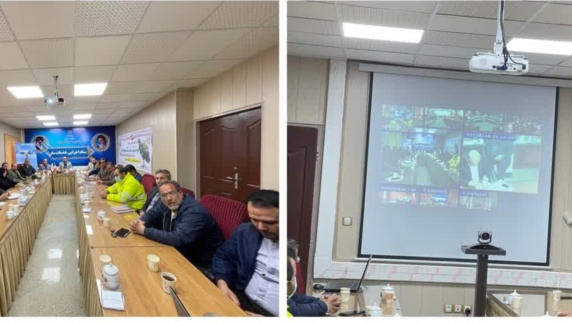 جلسه ستاد اجرایی خدمات سفر شهرستان کمیجان برگزار گردید