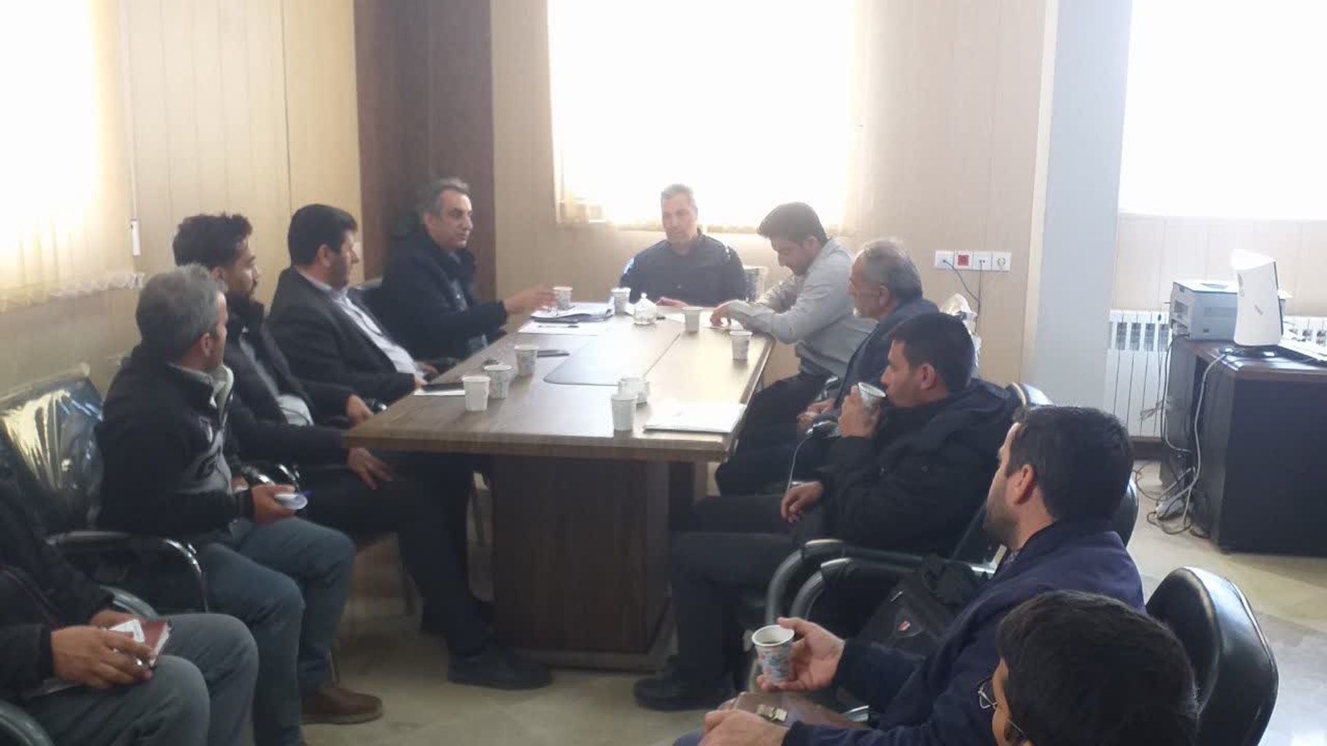 جلسه تعیین و تکلیف قیر رایگان