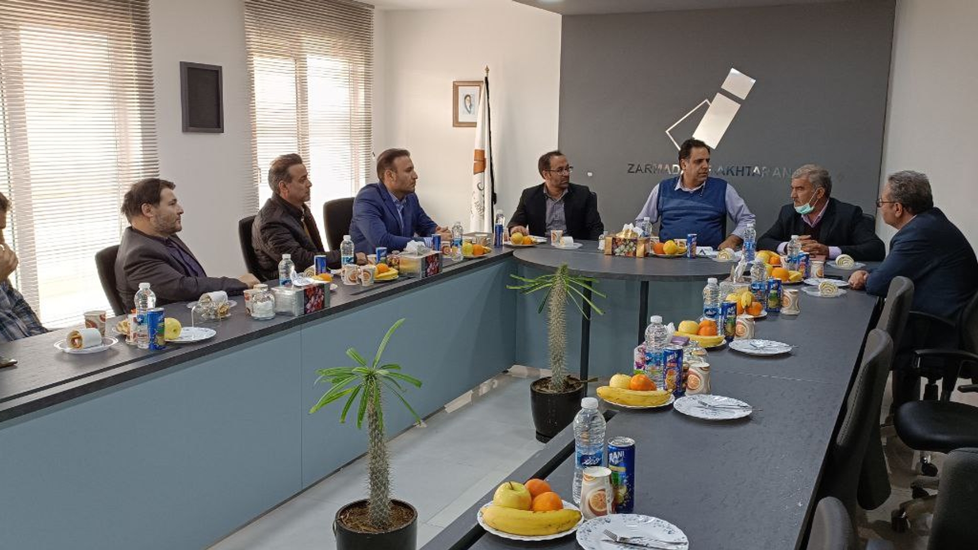 بازدید دکتر اتابکی دبیر کمیسیون مبارزه با قاچاق کالا و ارز استان از مجموعه زرمعدن اختران شهرستان خمین