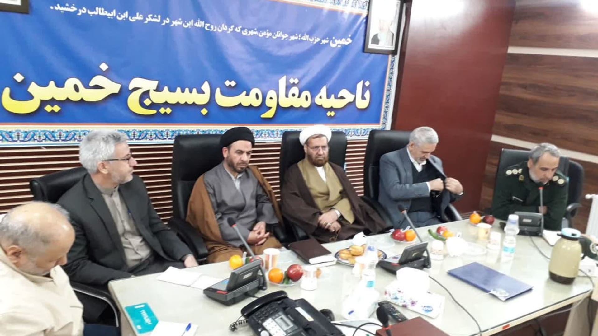 دومین همایش سرداران ، فرماندهان و پیشکسوتان جهاد و شهادت شهرستان خمین برگزار شد