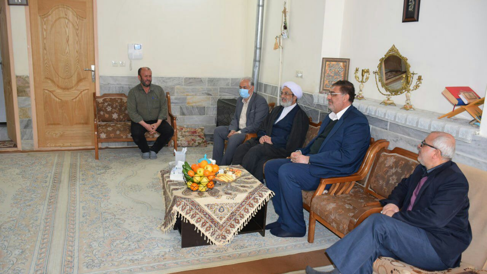 دیدار با سه تن از جانبازان سرافراز شهرستان محلات