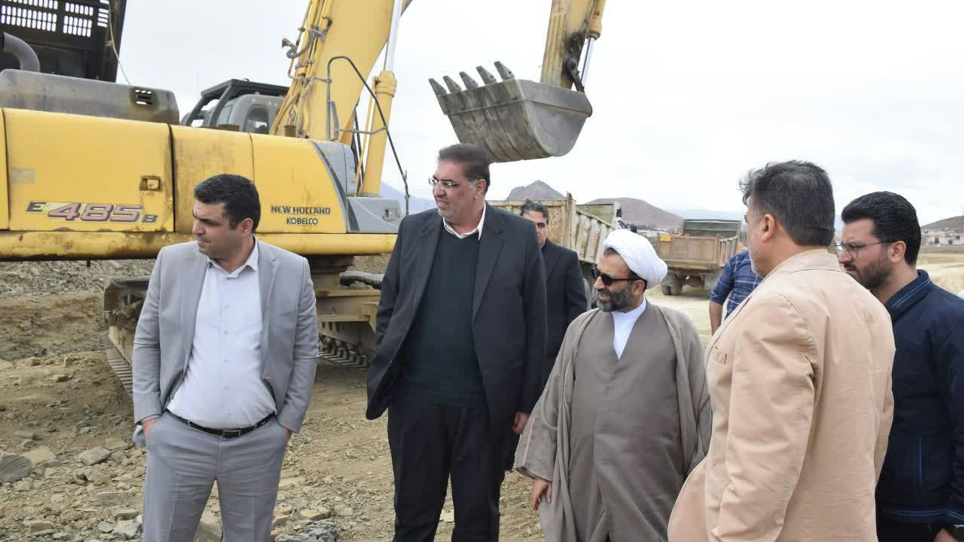 بررسی میدانی روند احداث پروژه بیمارستان صد تختخوابی محلات