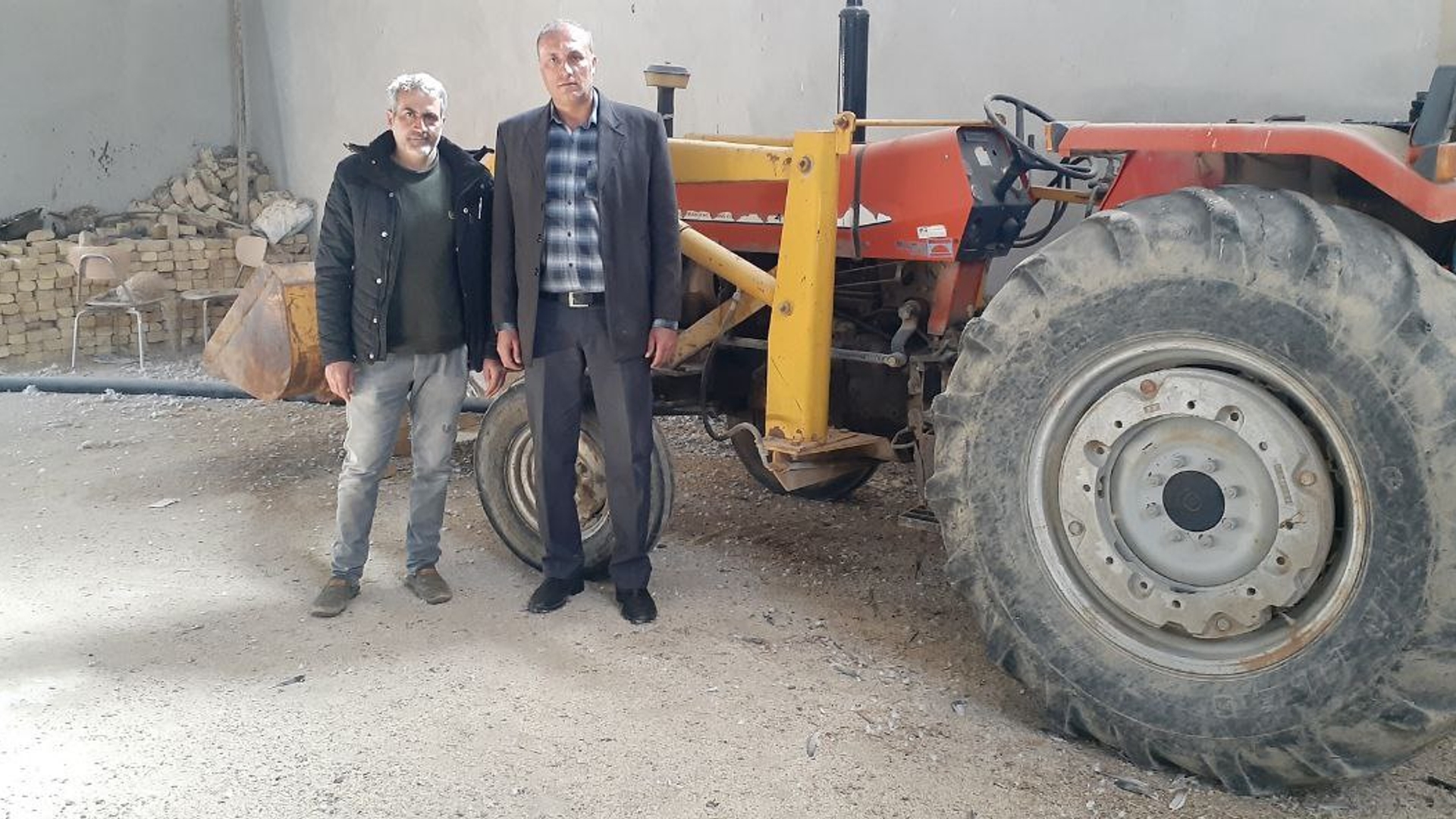 بازدید از ماشین آلات عمرانی دهیاری های استان