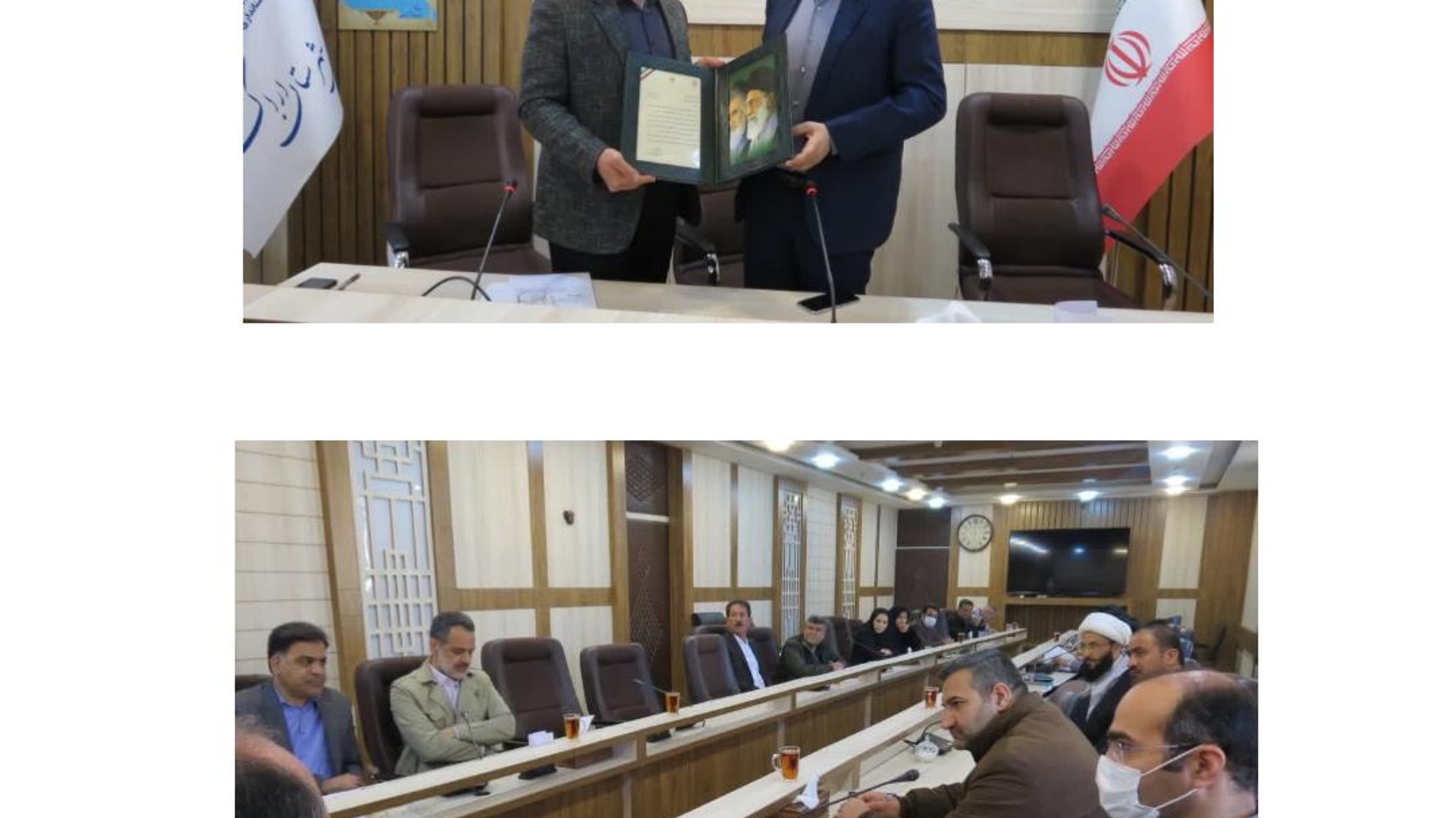 هشتمین جلسه شورای هماهنگی مبارزه با مواد مخدر شهرستان اراک به ریاست هادی فرماندار اراک وبا حضور حسین آبادی مدیرکل بهزیستی استان وشایسته دبیر  شورای هماهنگی مبارزه با مواد مخدر استان وسایر مدعوین در محل سالن جلسات فرمانداری  اراک برگزار گردید