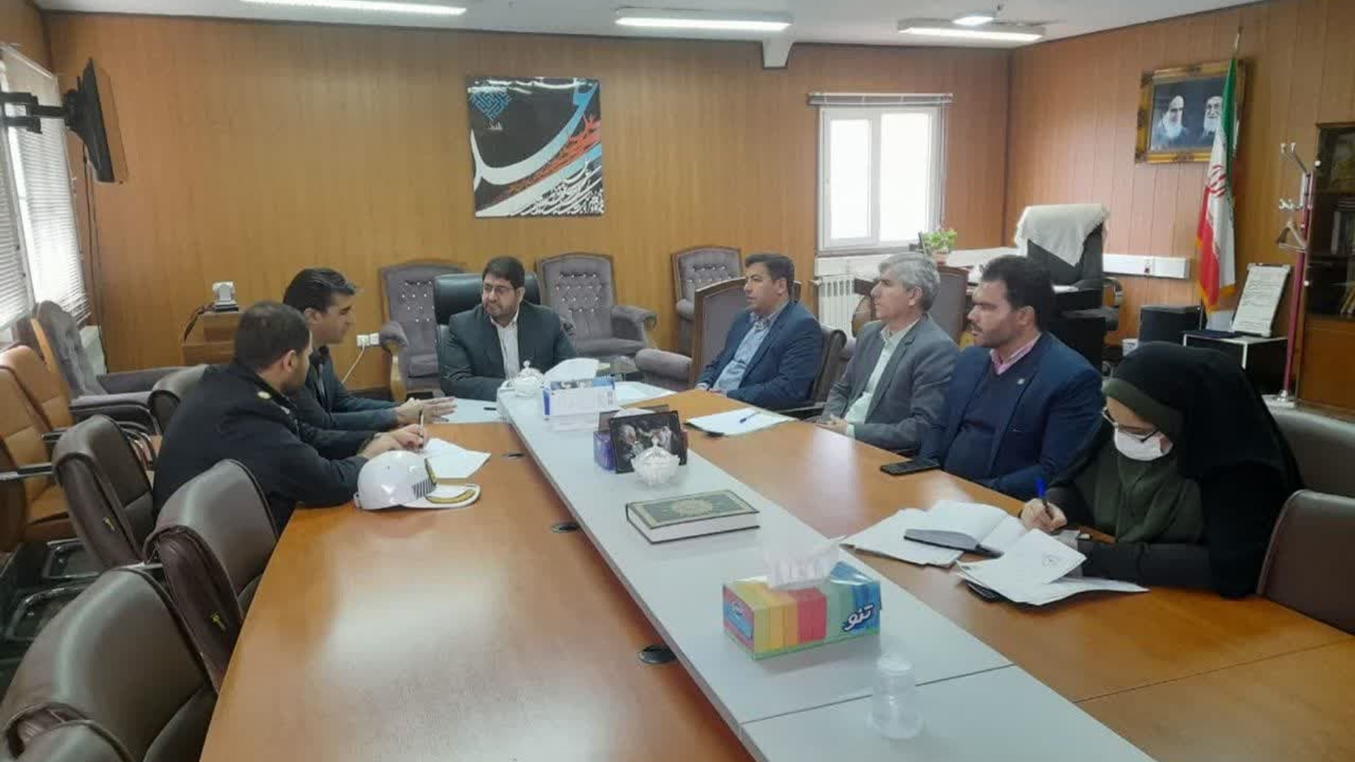 صبح امروز ، جلسه شورای ترافیک شهرستان به ریاست محمدرضا رضایی فرماندار تفرش و سایر اعضا در محل‌ فرمانداری برگزار گردید.