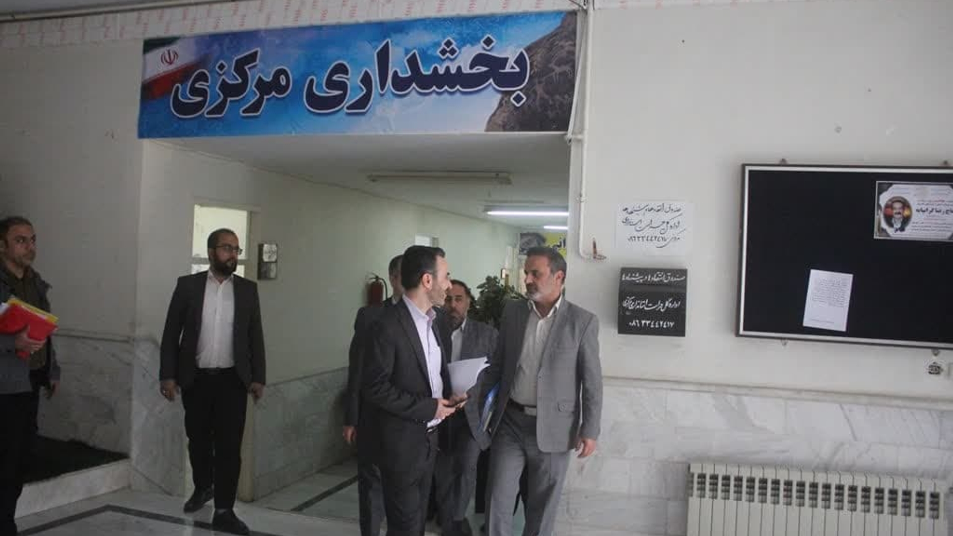 بازدید از بخشداریهای مرکزی و کمره شهرستان خمین