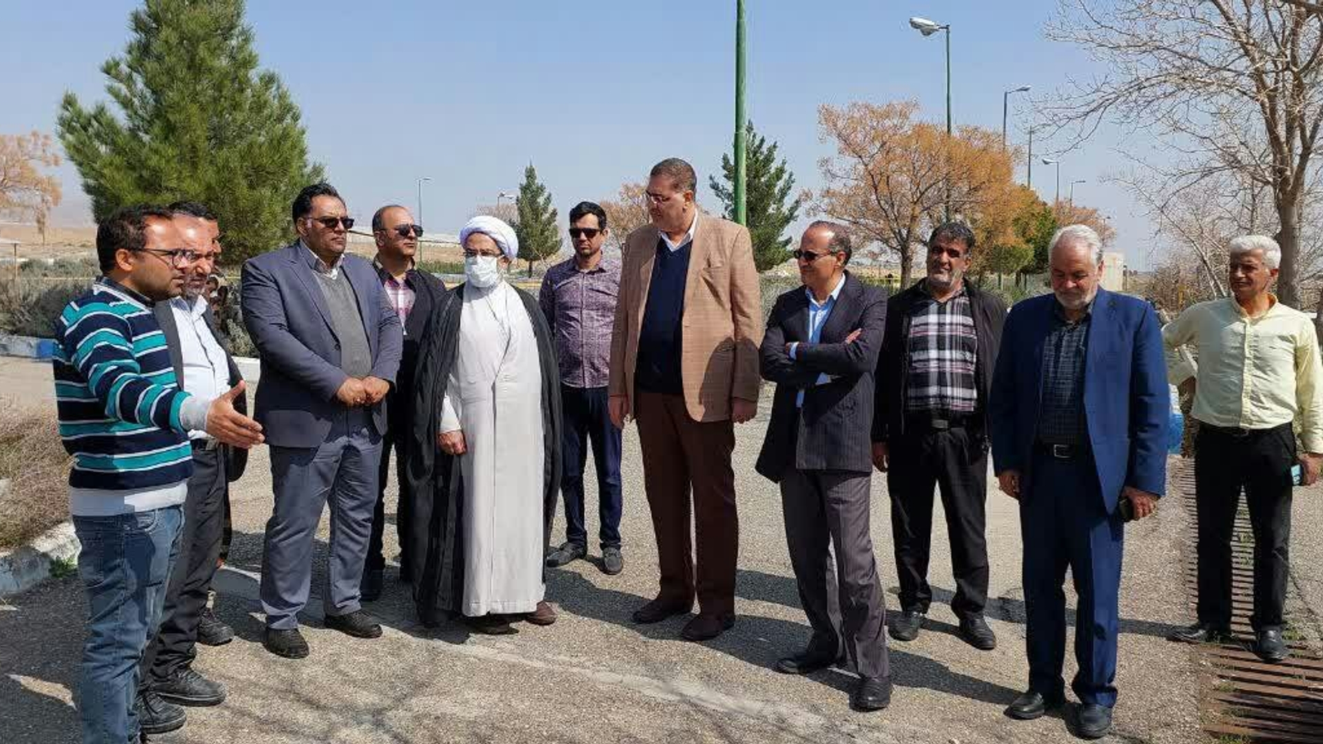 بررسی میدانی تصفیه خانه آب و فاضلاب