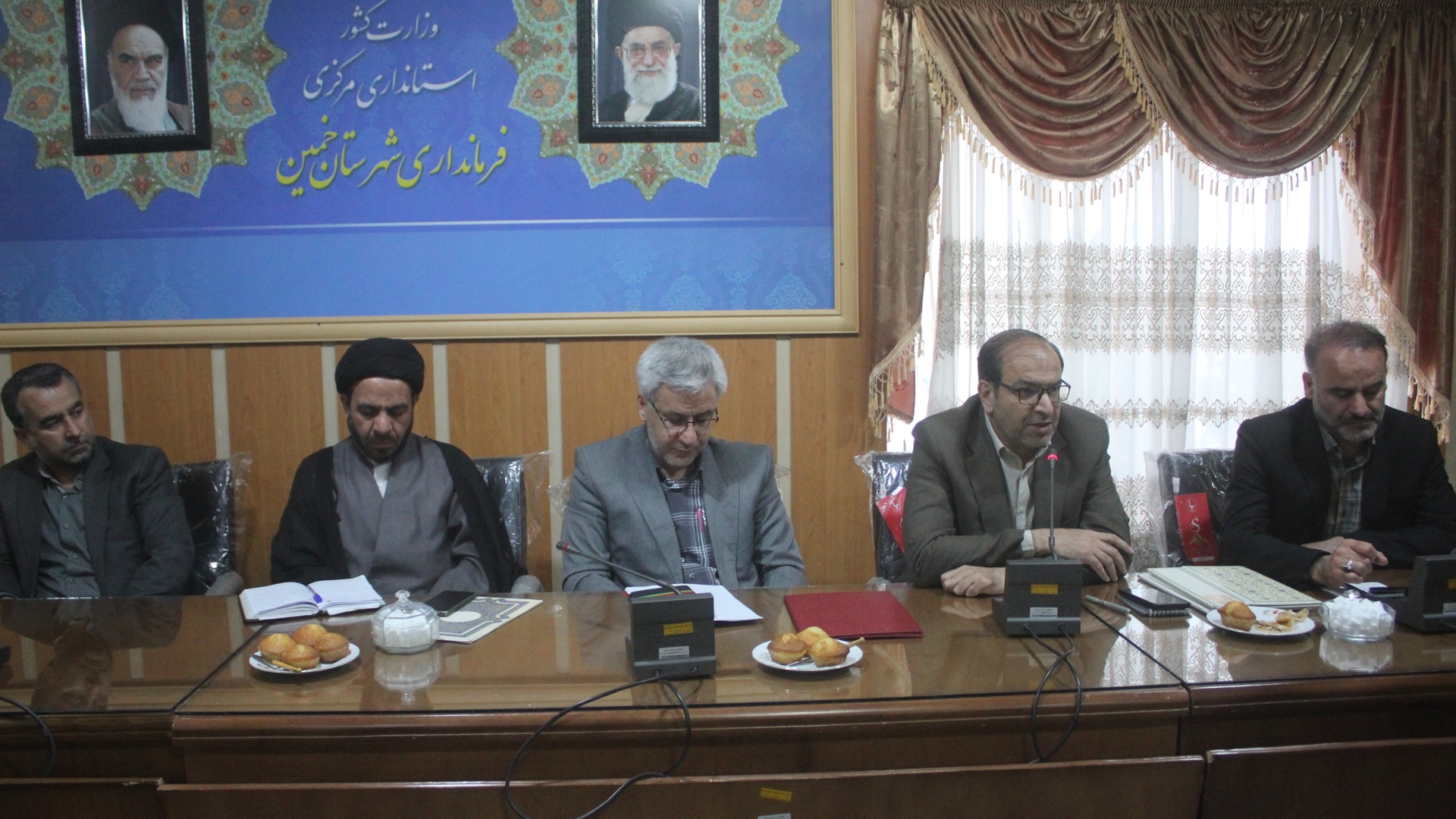 پانزدهمین جلسه شورای اداری شهرستان خمین برگزار شد