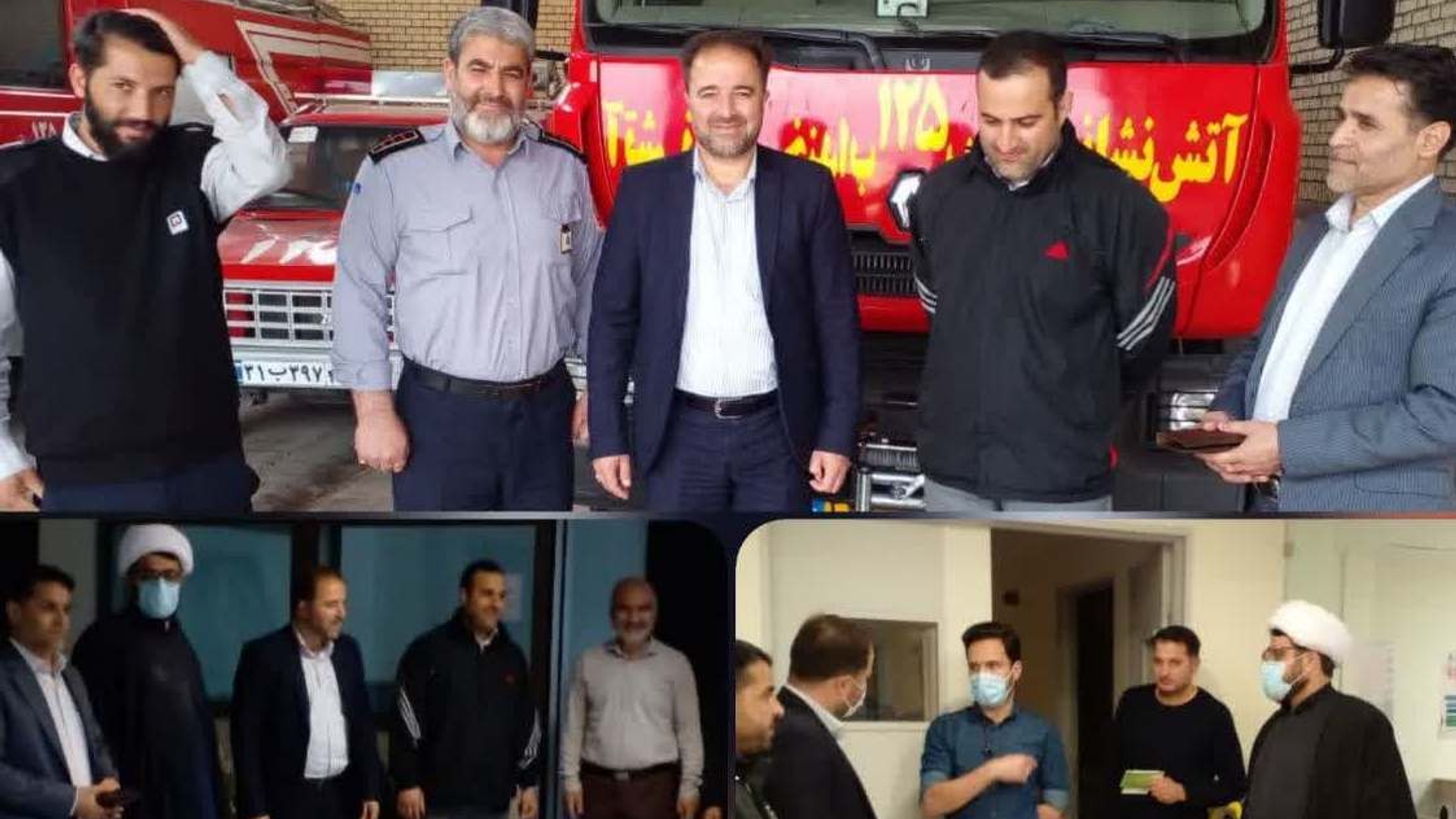 بازدید فرماندارخنداب از برخی مراکز امدادی وخدماتی