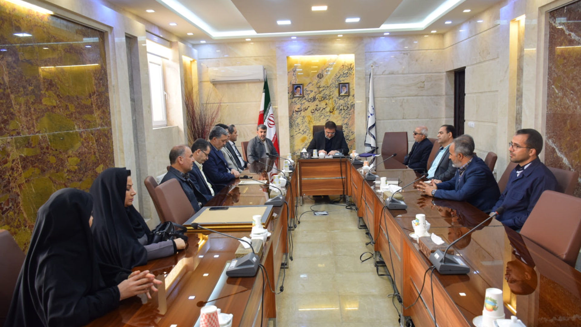 آیین تکریم و معارفه سرپرست کمیته امداد امام خمینی ( ره) شهرستان محلات