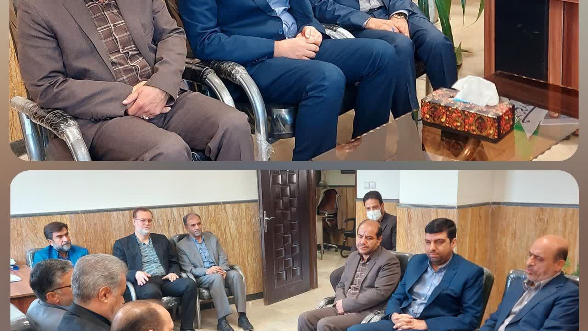 💠 همزمان با نخستین روز کاری در سال جدید و به مناسبت فرارسیدن عید نوروز هادی فرماندار اراک به همراه نصیری معاون امور عمرانی فرمانداری وبخشداران تابعه شهرستان با رییس مجمع نمایندگان استان مرکزی دیدار و گفتگو کردند.