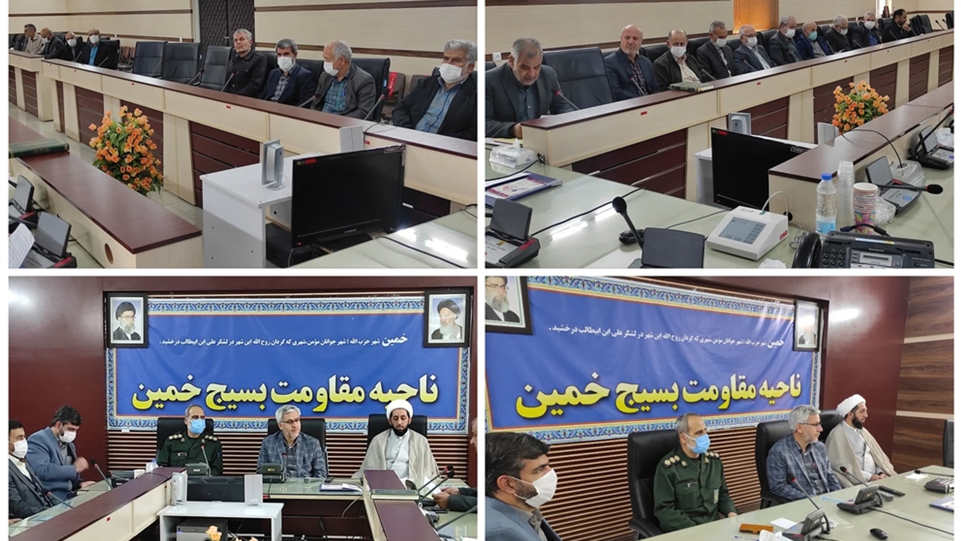 دیدار نوروزی فرماندار با پیشکسوتان جهاد و شهادت شهرستان خمین برگزار شد