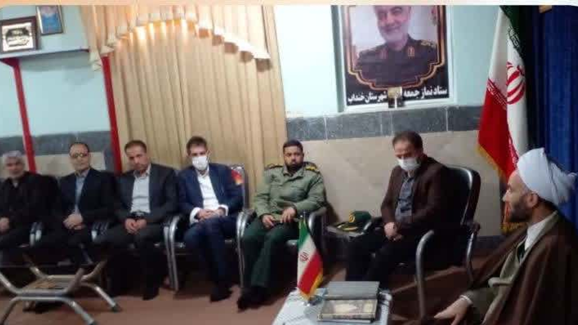 برگزاری جلسه درس اخلاق مدیران شهرستان خنداب و دیدار نوروزی فرماندار با ائمه جمعه و مدیران دستگاهها