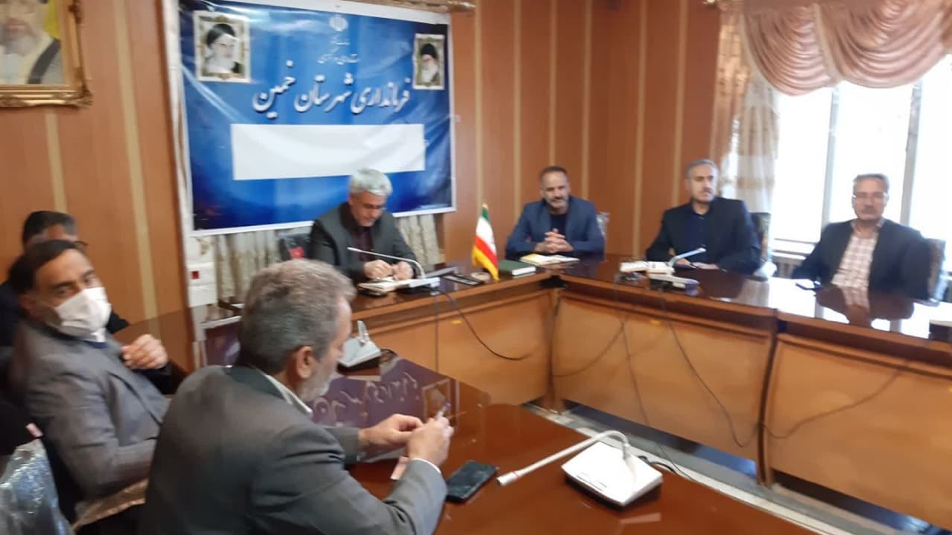 اولین جلسه ستاد مدیریت بحران شهرستان خمین در سال 1402برگزار شد