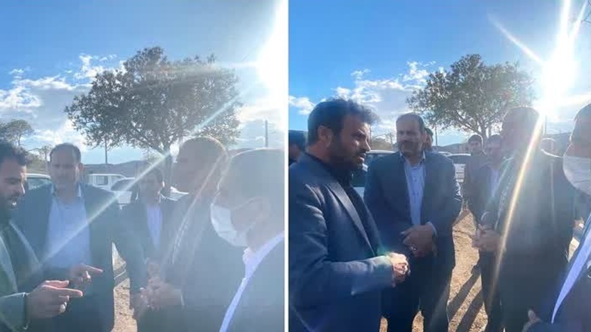 بازدید فرماندار از روستای گل چشمه جهت بررسی مشکلات مربوطه الاخصوص مشکل گاز