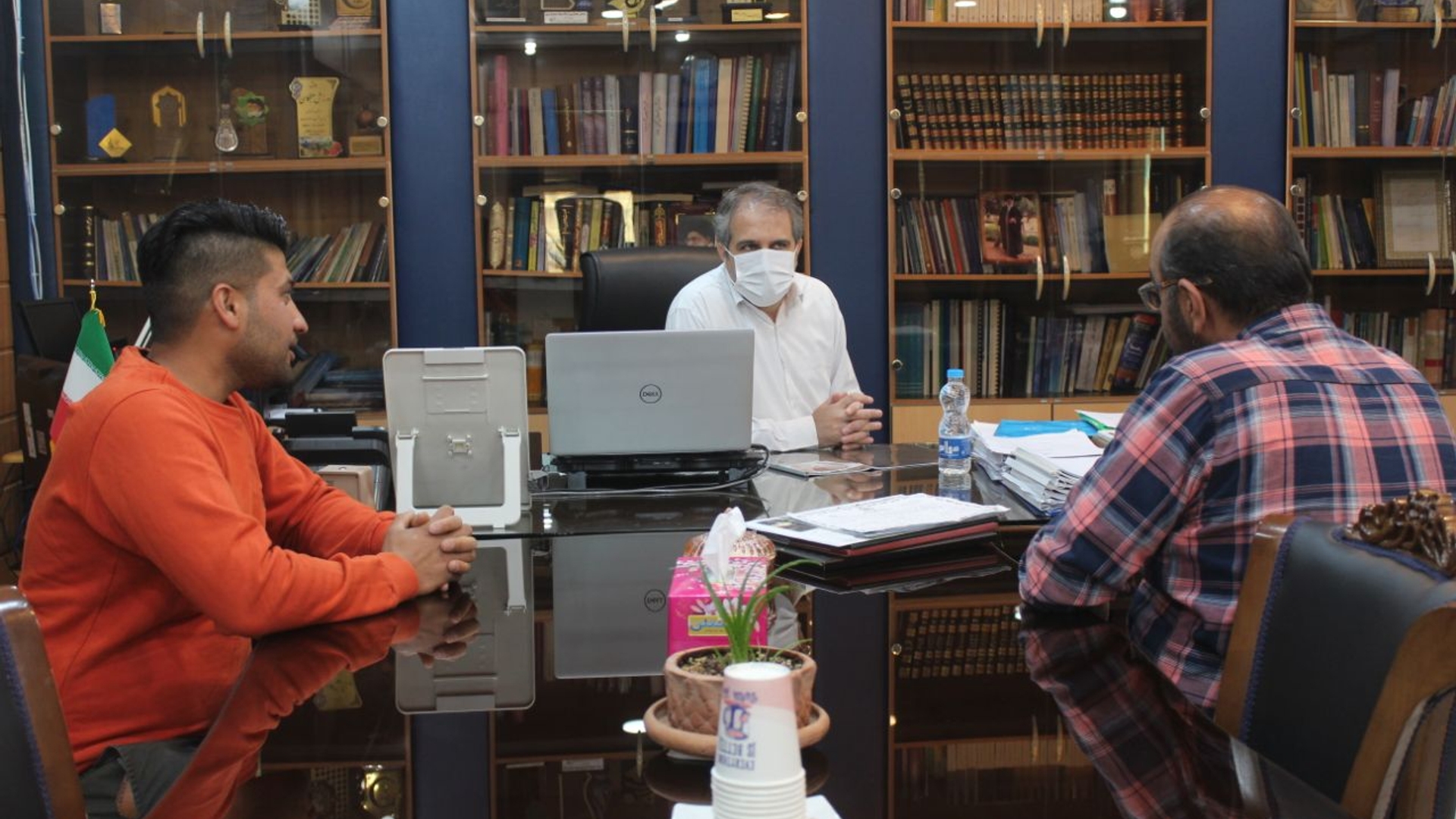 ملاقات مردمی  " مهدی الیاسی " معاون استاندار و فرماندار ویژه شهرستان ساوه