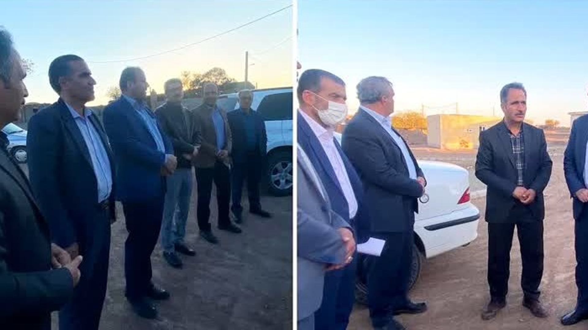 بازدید از روستای اسماعیل آباد کوچکلو بخش زاویه