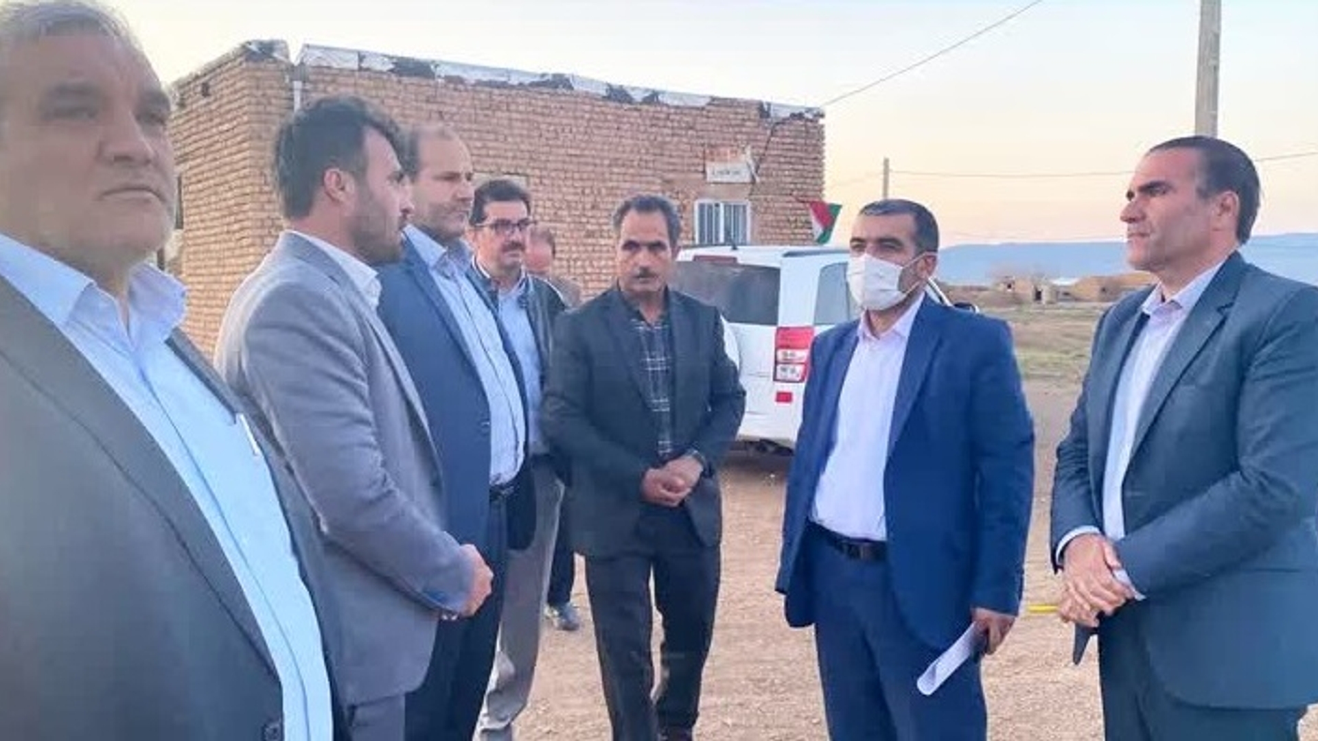 بازدید  از روستای موسی لو بخش زاویه