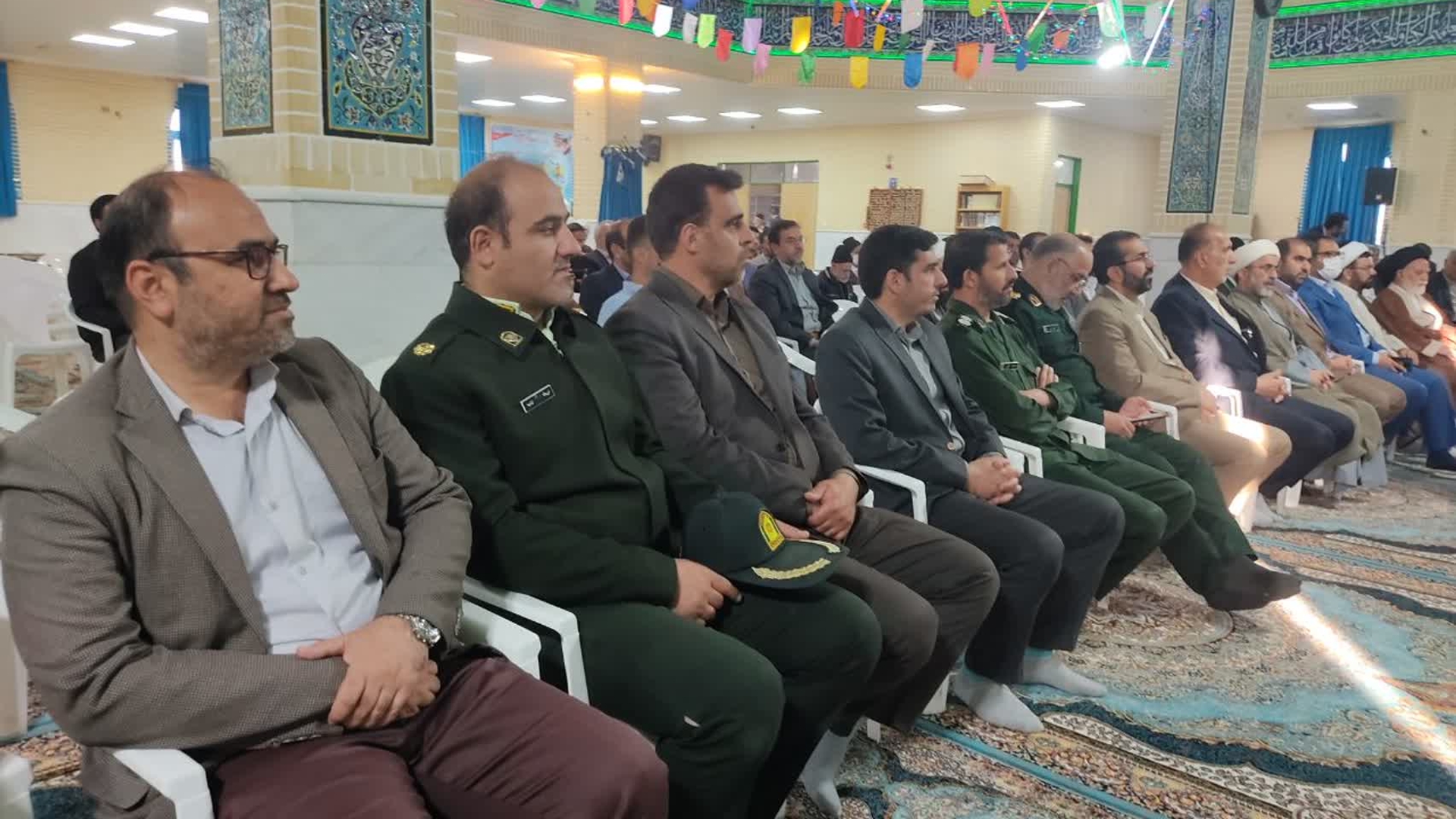 اولین همایش ارکان مساجد شهرستان فراهان روستای سلیم آباد