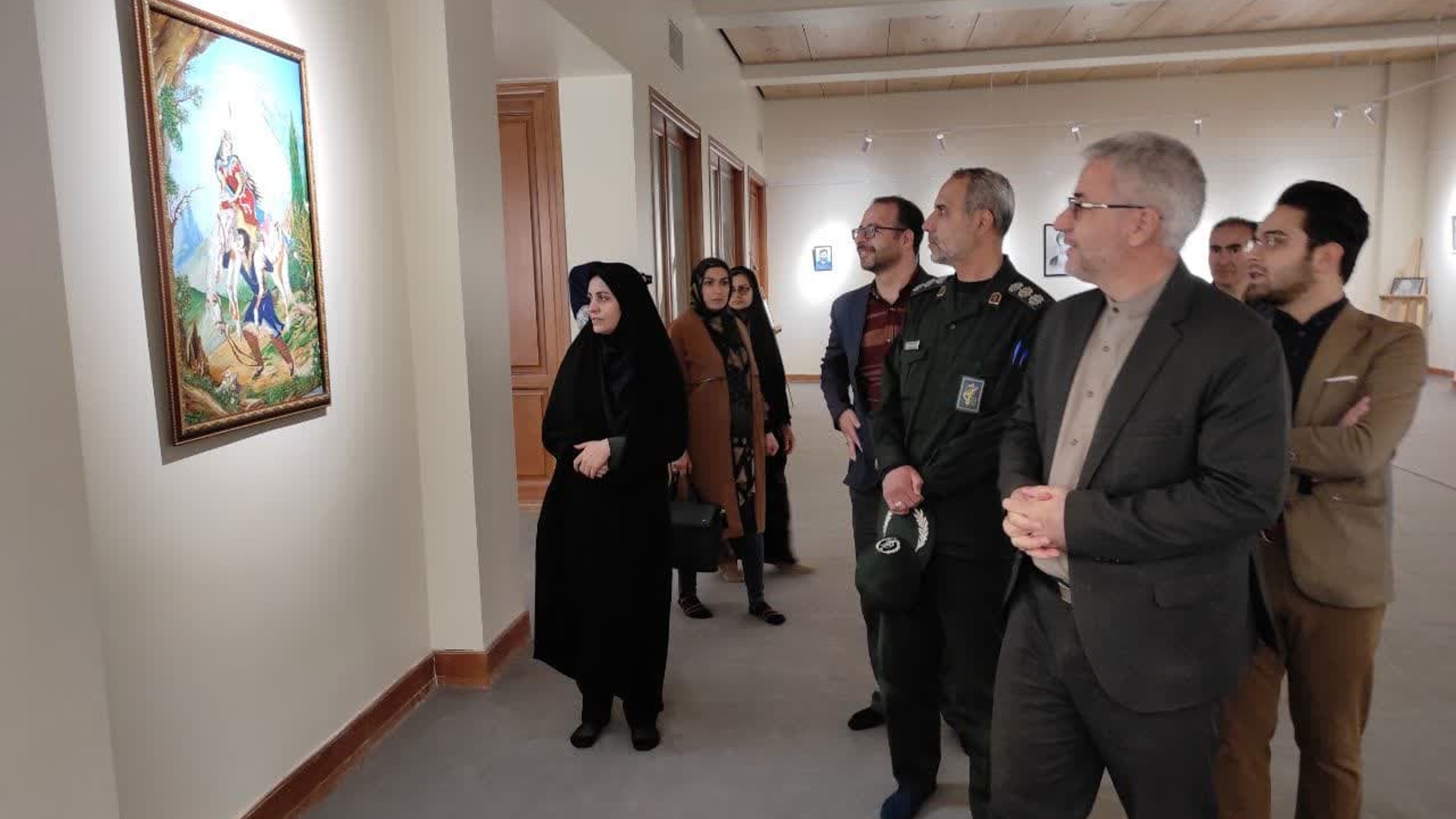 نمایشگاه عکس "رویش های هنری خمین" افتتاح شد