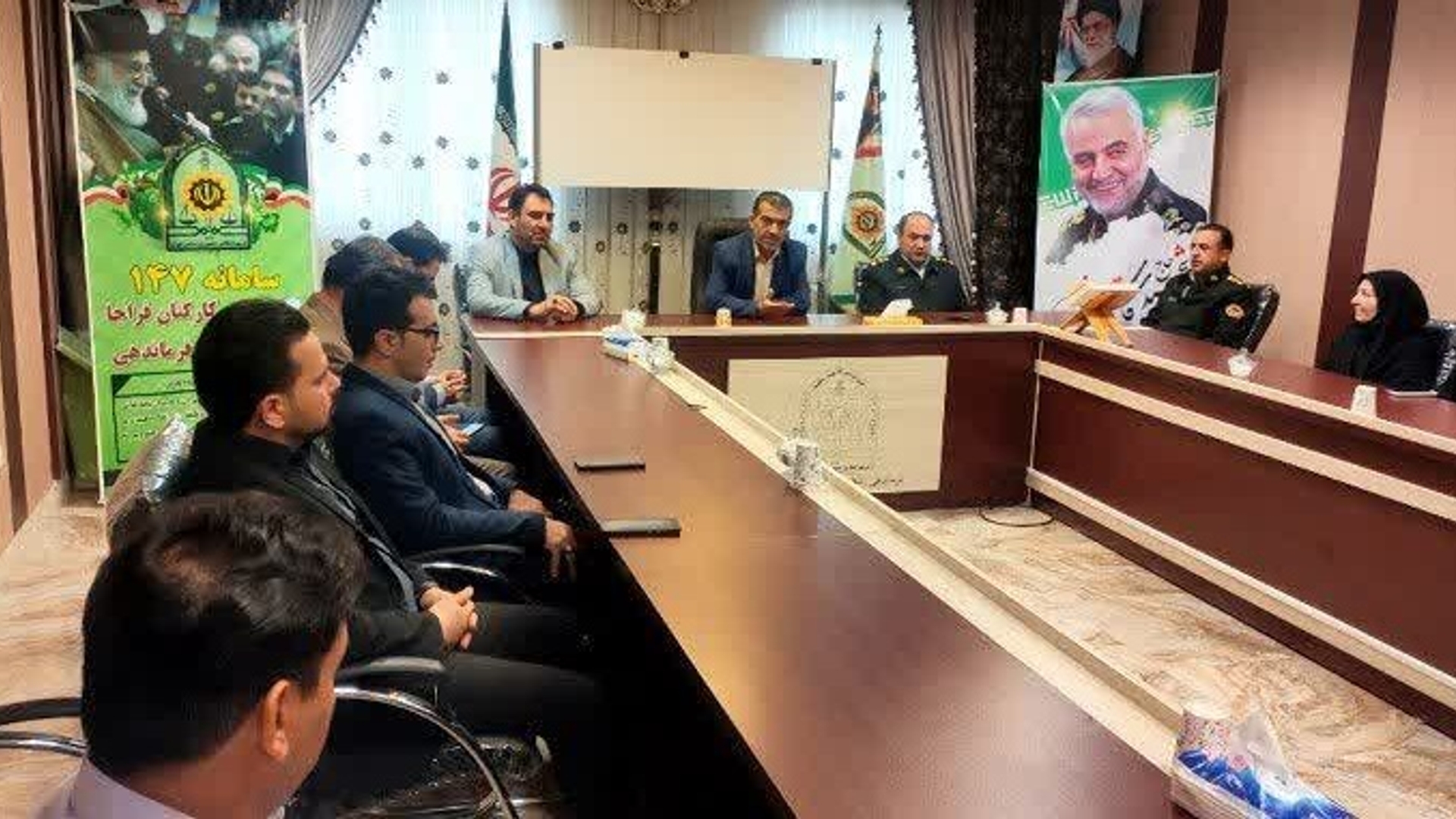 دیدار نوروزی فرماندار با فرماندهی انتظامی شهرستان