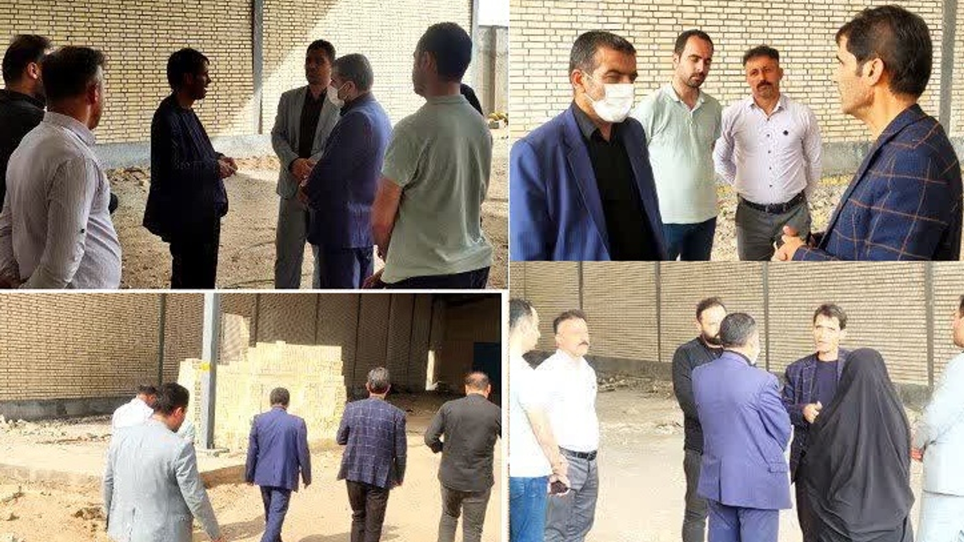 بازدید میدانی جناب آقای مهری  از شرکت تولید کوشان رادین