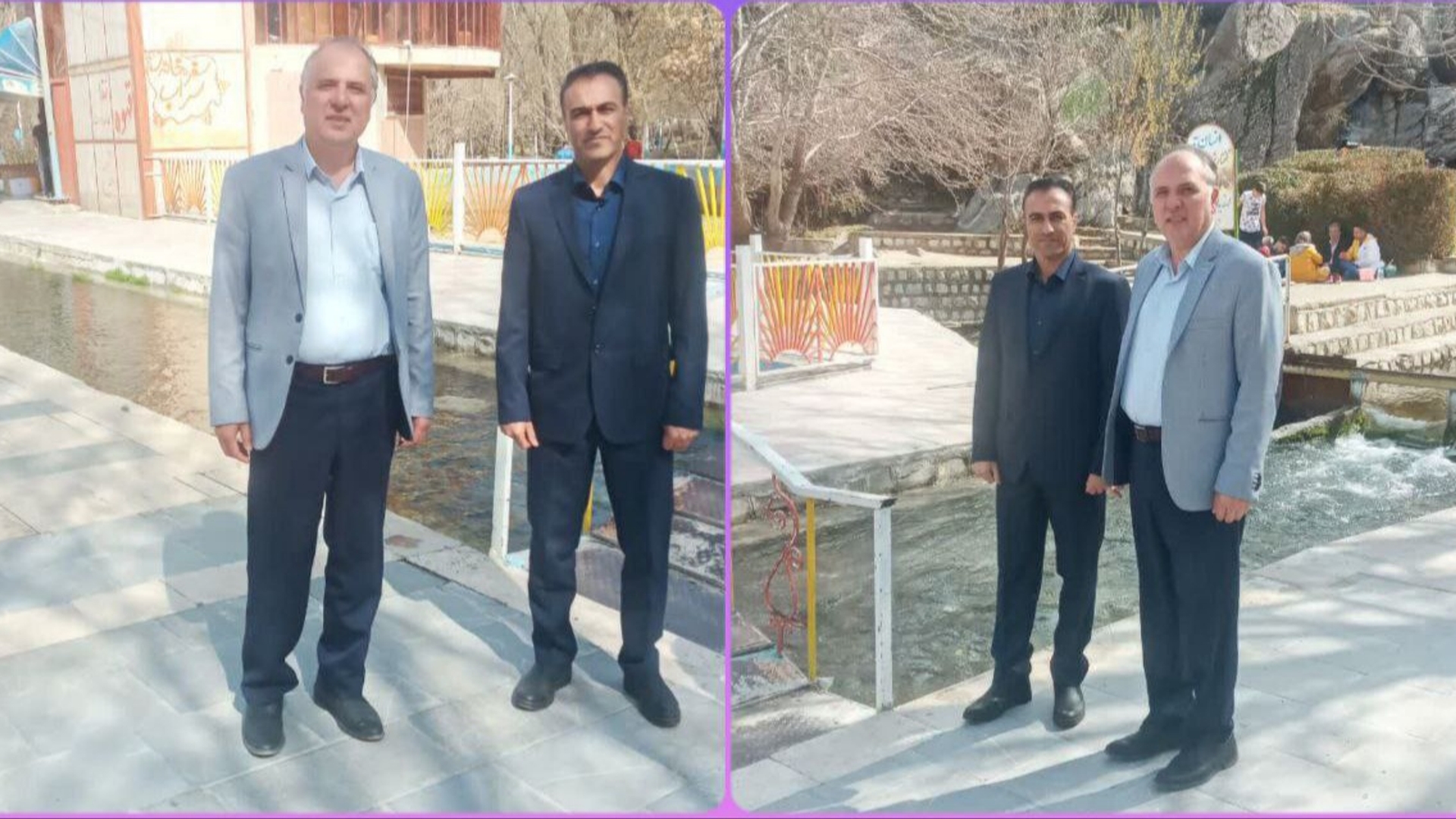 بازدید میدانی معاون هماهنگی امور عمرانی استانداری و معاون برنامه‌ریزی و هماهنگی امور عمرانی فرمانداری شازند از جاده های مواصلاتی، اماکن تفریحی و پایگاه های امداد و نجات