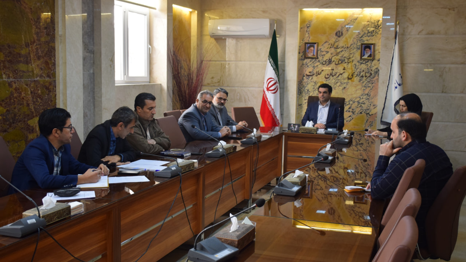 جلسه مشترک کمیسیون های امور کارگری و اتباع شهرستان محلات