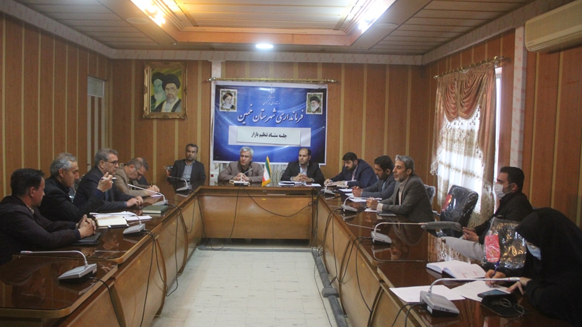 اولین جلسه ستاد تنظیم بازار شهرستان خمین در سال 1402 برگزار شد