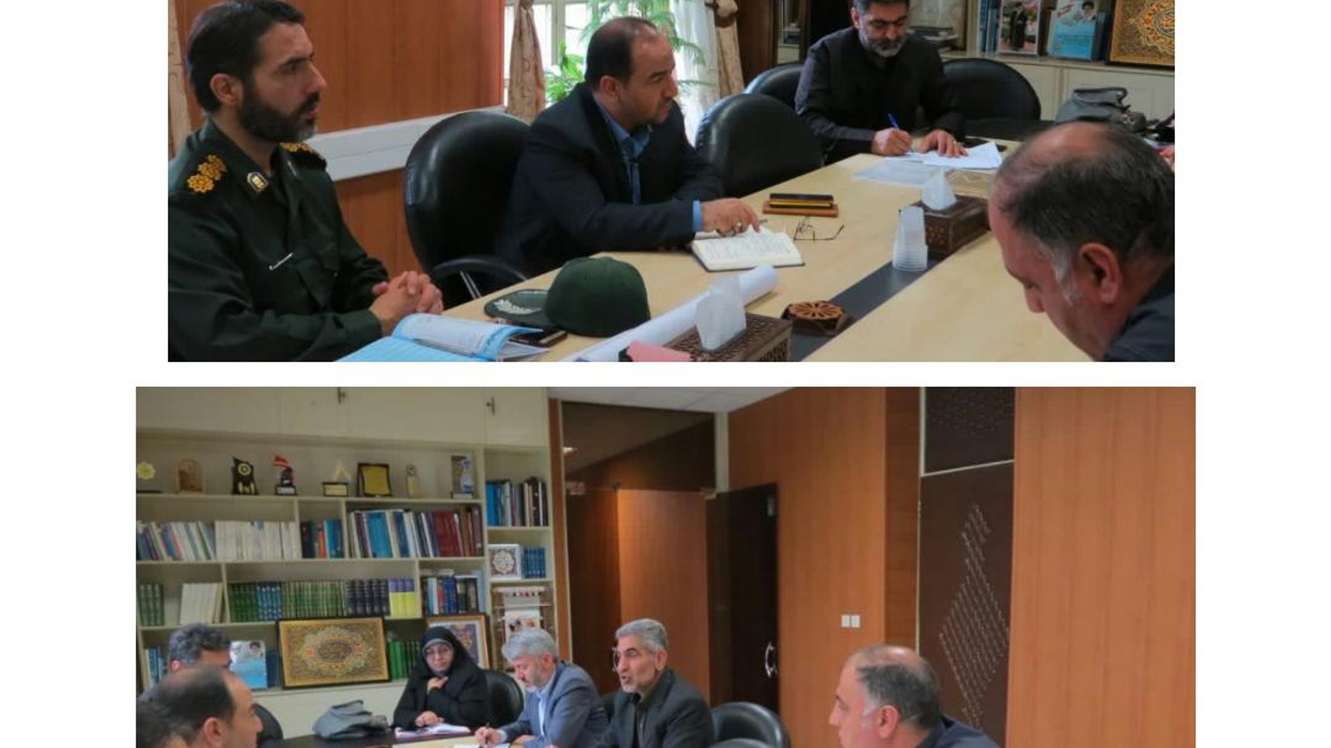 ✅تشکیل جلسه قرارگاه جهاد تبیین سردار شهید رحیم آنجفی در فرمانداری شهرستان اراک 
✅قرارگاه جهاد تبیین سردار شهید رحیم آنجفی به ریاست  هادی فرماندار اراک  وبا حضور جناب سرهنگ مهجوری فرمانده ناحیه مقاومت بسیج شهرستان اراک ،عزیزی رئیس ستاد فاطمیه استان ،مولوی مدیر آموزش وپرورش ناحیه اراک ،فردوسی مدیر ورزش وجوانان شهرستان اراک ،محمودی رئیس اداره تعاون کار ورفاه اجتماعی شهرستان اراک در محل سالن جلسات فرمانداری اراک برگزار گرددید