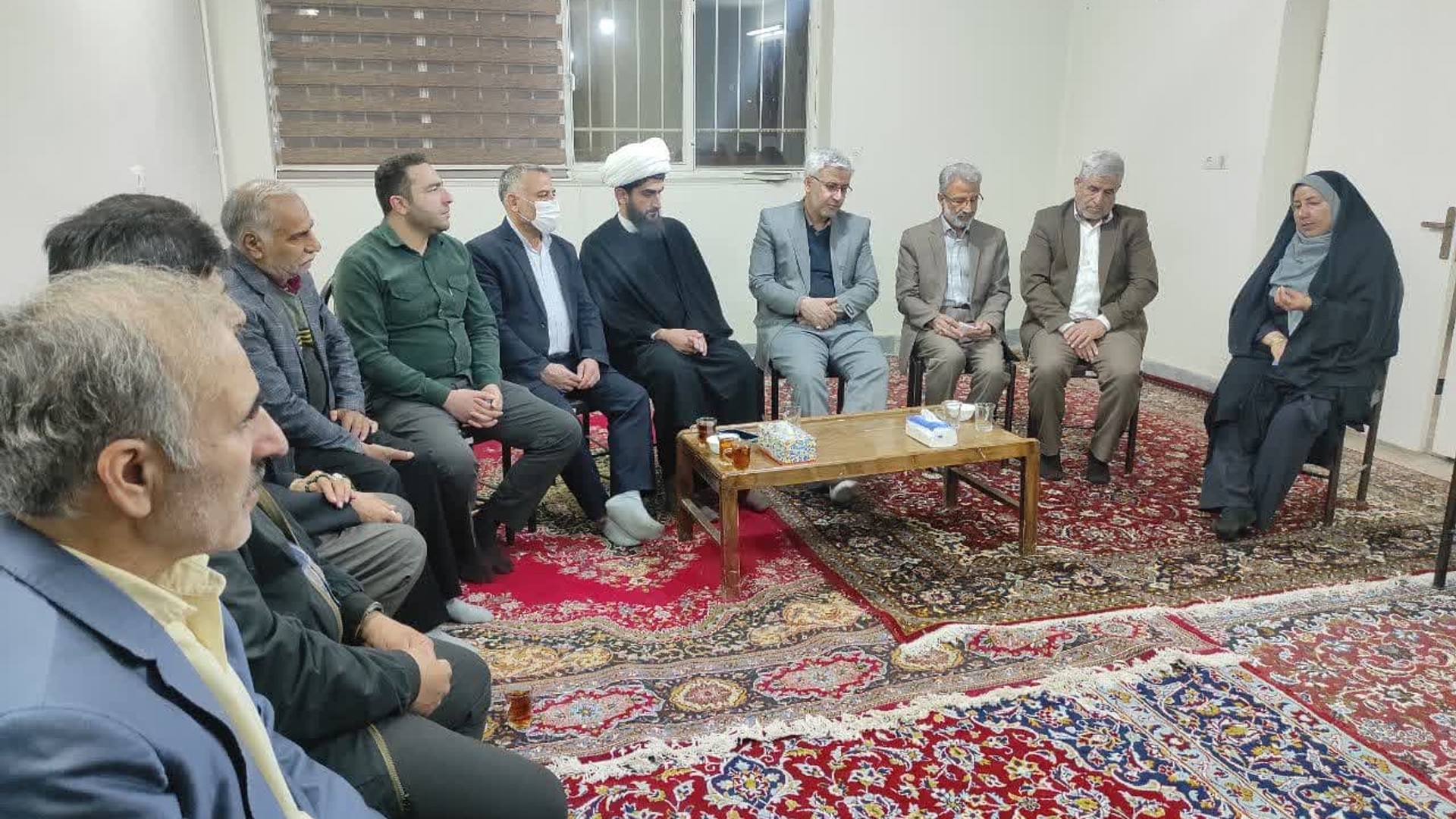 جلسه بررسی مسائل و مشکلات روستای رباط مراد شهرستان خمین برگزار شد