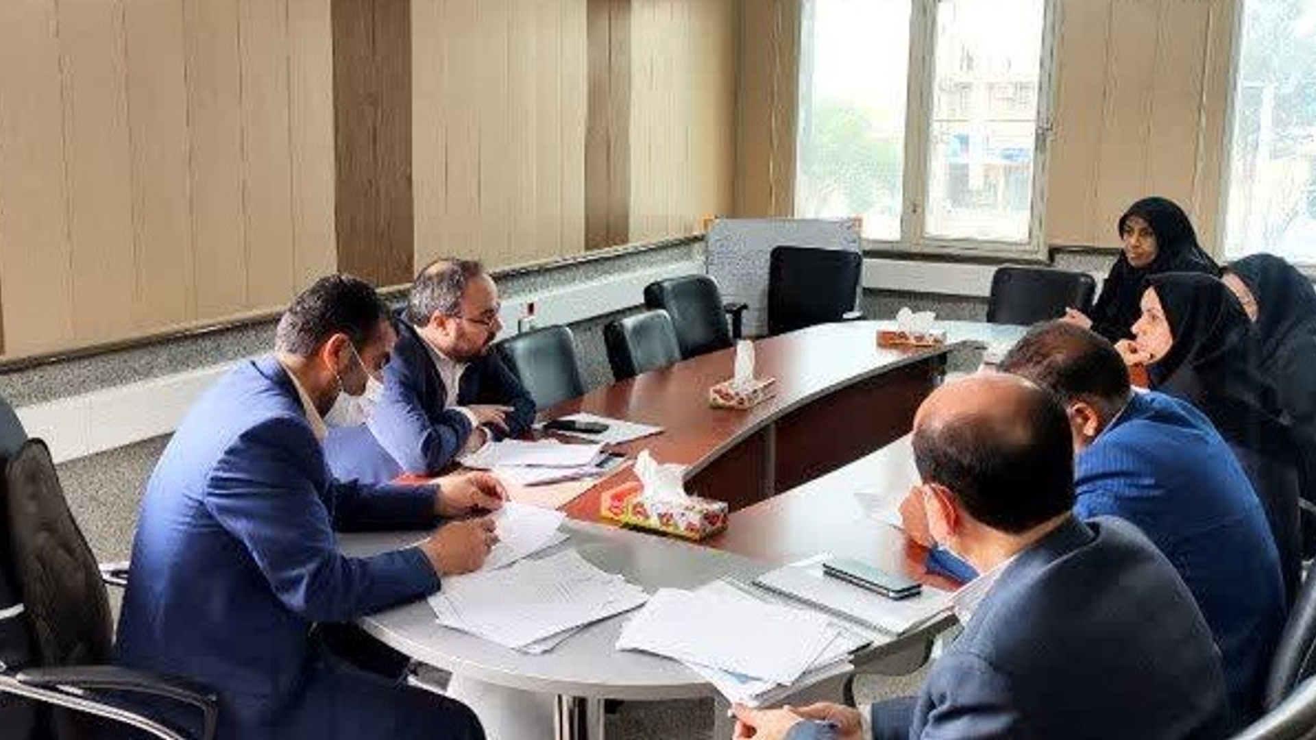 جلـسه هیئت تطبیق مصوبات شوراهای اسلامی شهرهای تابعه شهرستان