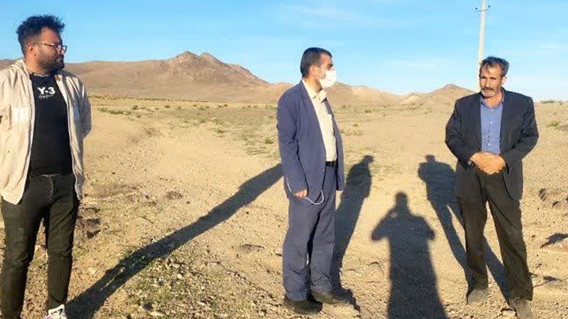 بازدید فرماندار از روستای آغذیگنگ بخش زاویه