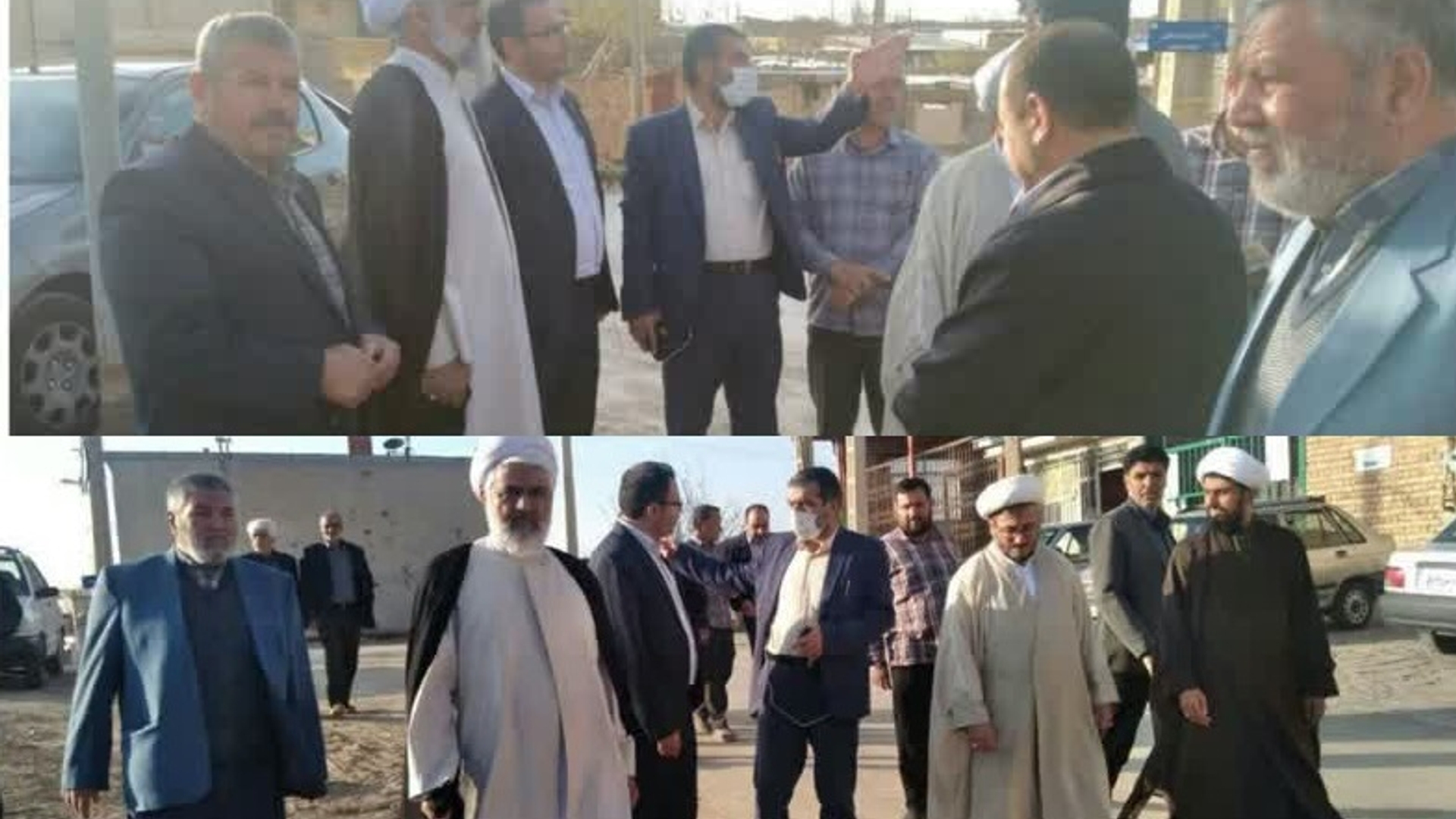 بازدید میدانی از برخی از اقدامات عمرانی صورت گرفته در روستای علیشار