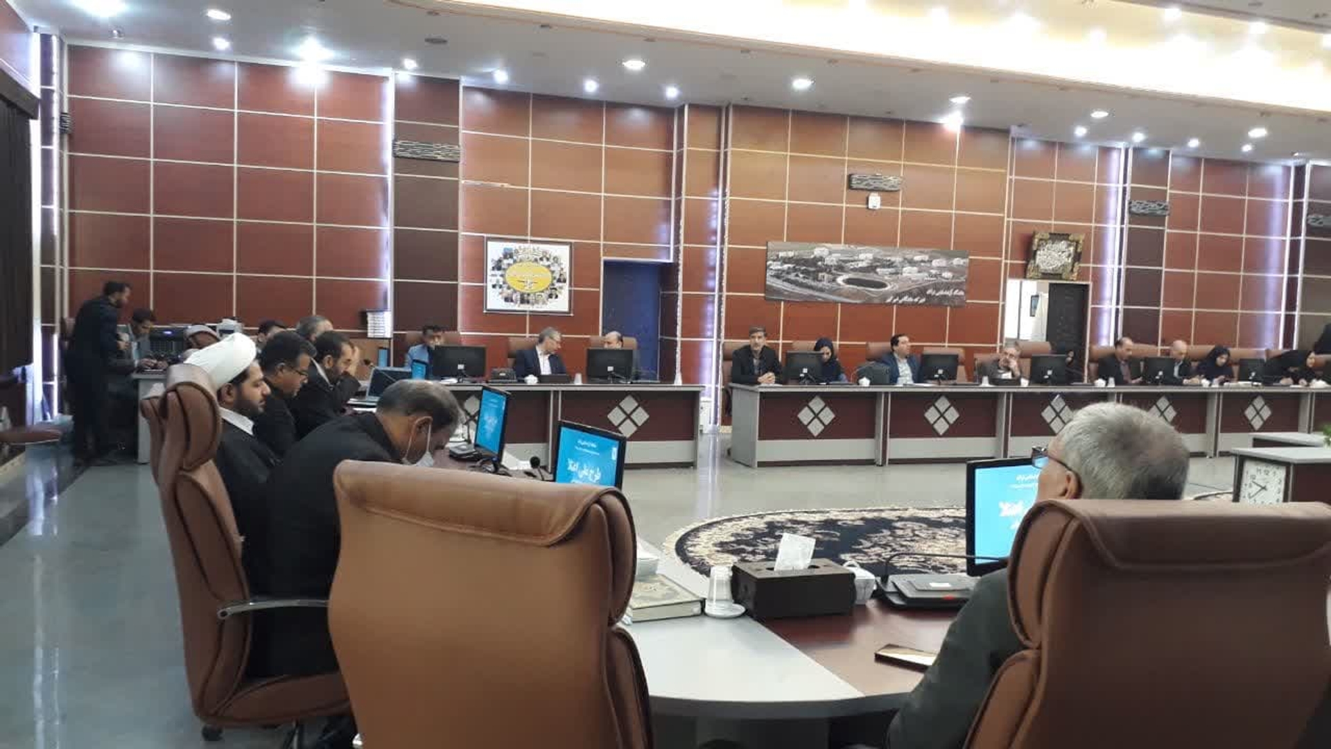 نشست با اساتید دانشگاه آزاد اراک