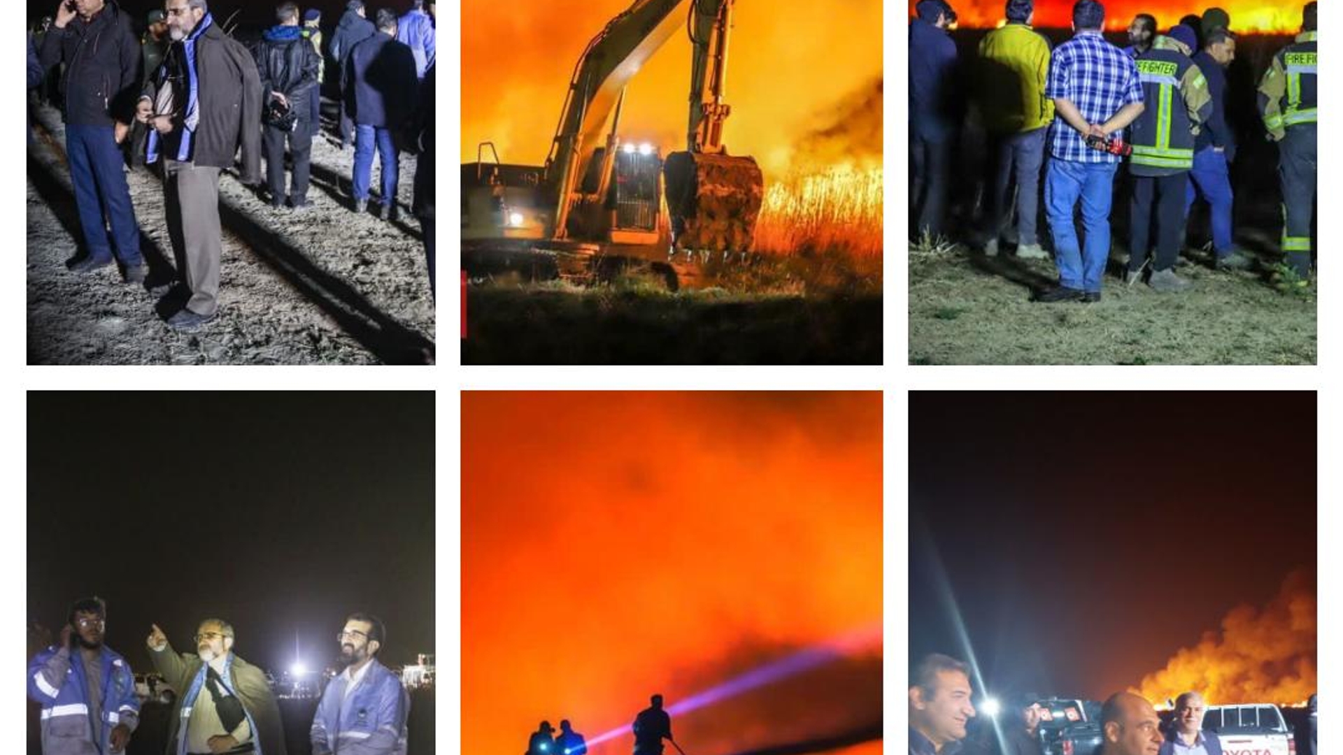 در پی اعلام ستاد بحران استان مرکزی مبنی بر تشکیل ستاد بحران شهرستان اراک در روستای مبارک اباد با دستور کار کنترل حریق در تالاب میقان و کویر داوداباد با حضور استاندار مرکزی ، معاون سیاسی و امنیتی استانداری مرکزی ،هادی فرماندار اراک و اعضای ستاد بحران شهرستان اراک نیروهای اتش نشانی در کنترل و اطفای حریق تا پاسی از شب فعالیت داشتند .