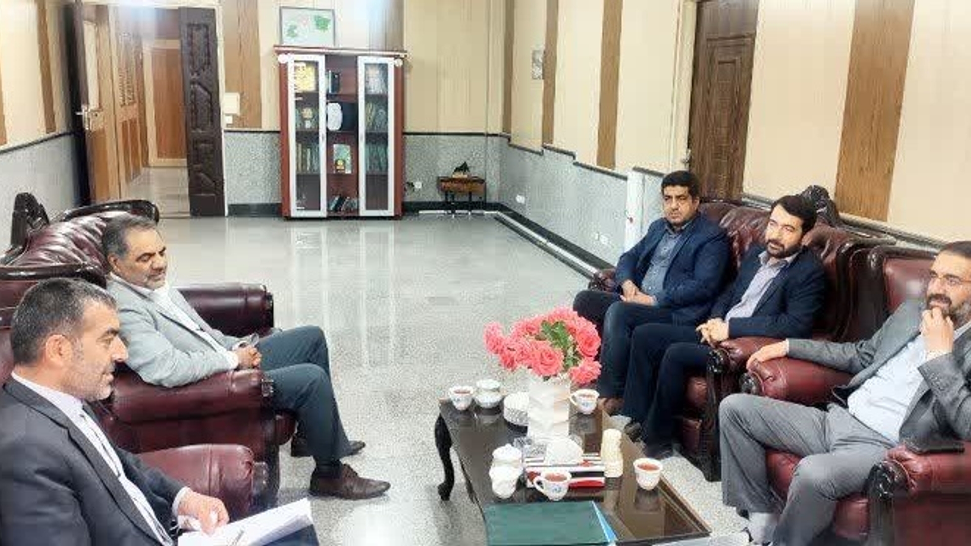 معاون سیاسی ، امنیتی و اجتماعی و مدیرکل فرهنگ وارشاد اسلامی استان با فرماندار