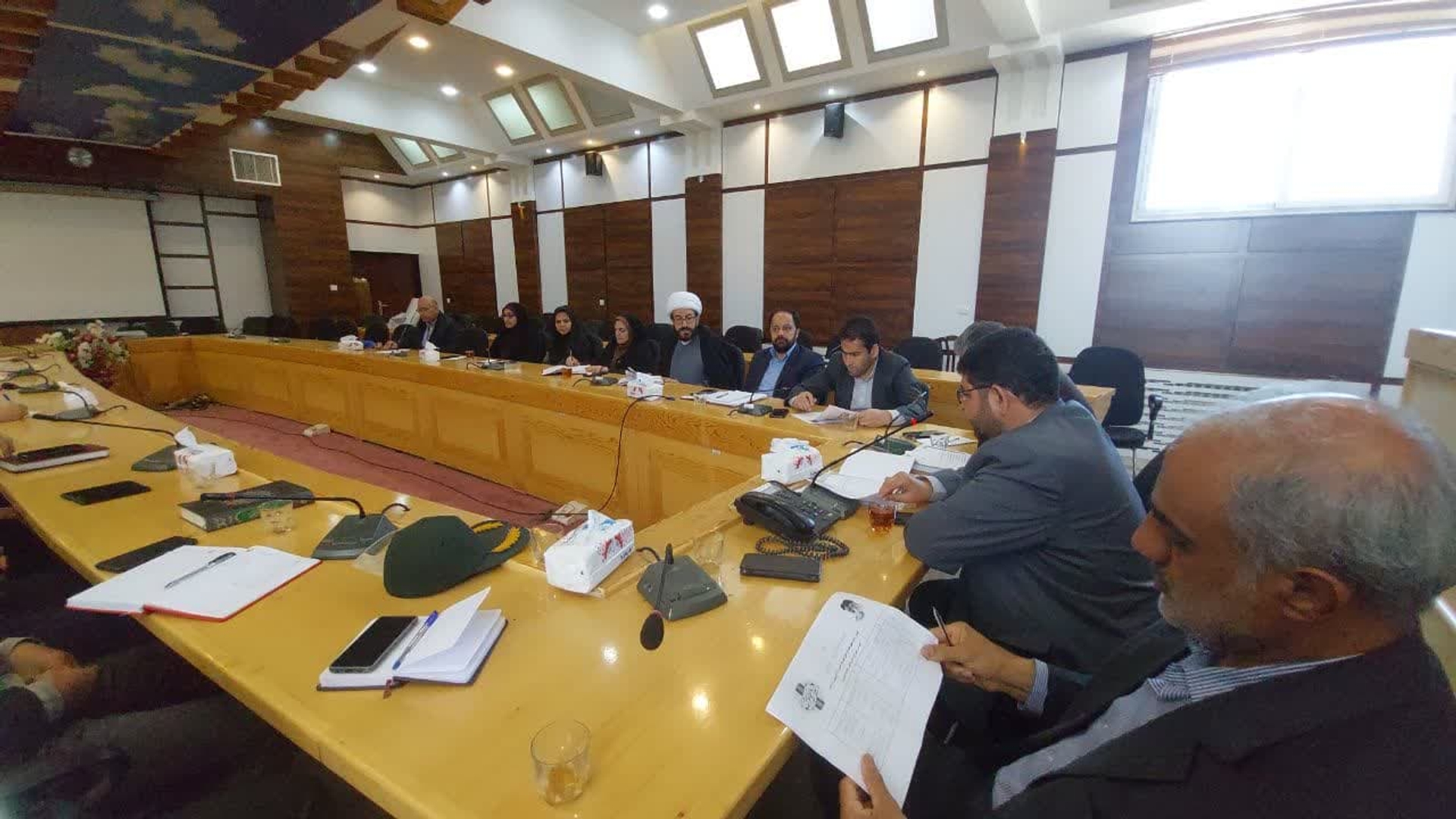 ششمین جلسه هماهنگی هفته فرهنگی شهرستان تفرش به ریاست محمد رضا رضایی فرماندار شهرستان تفرش در سالن جلسات فرمانداری با حضور جمعی از مسئولین برگزار شد.