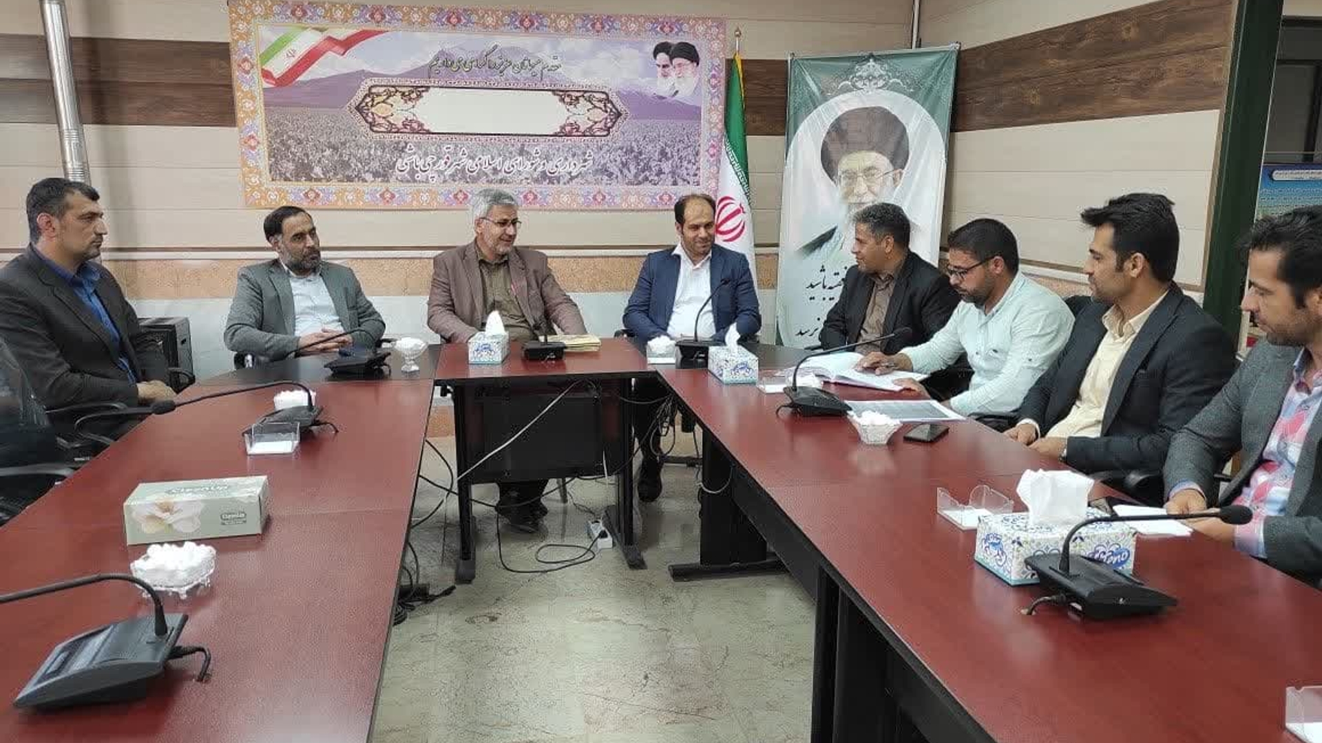 آئین تجلیل از اعضای شورای اسلامی شهر قورچی باشی برگزار شد