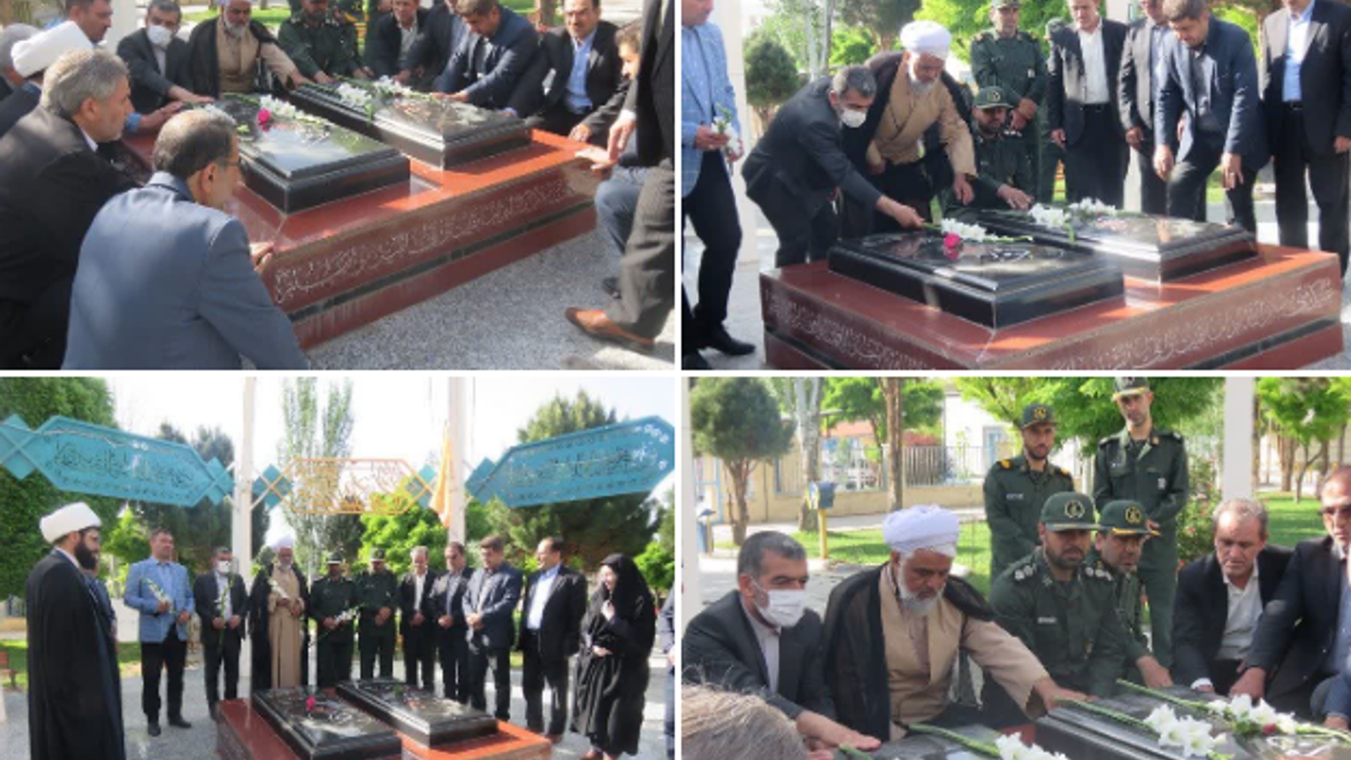 تجدید میثاق با آرمان های شهدا و امام شهدا